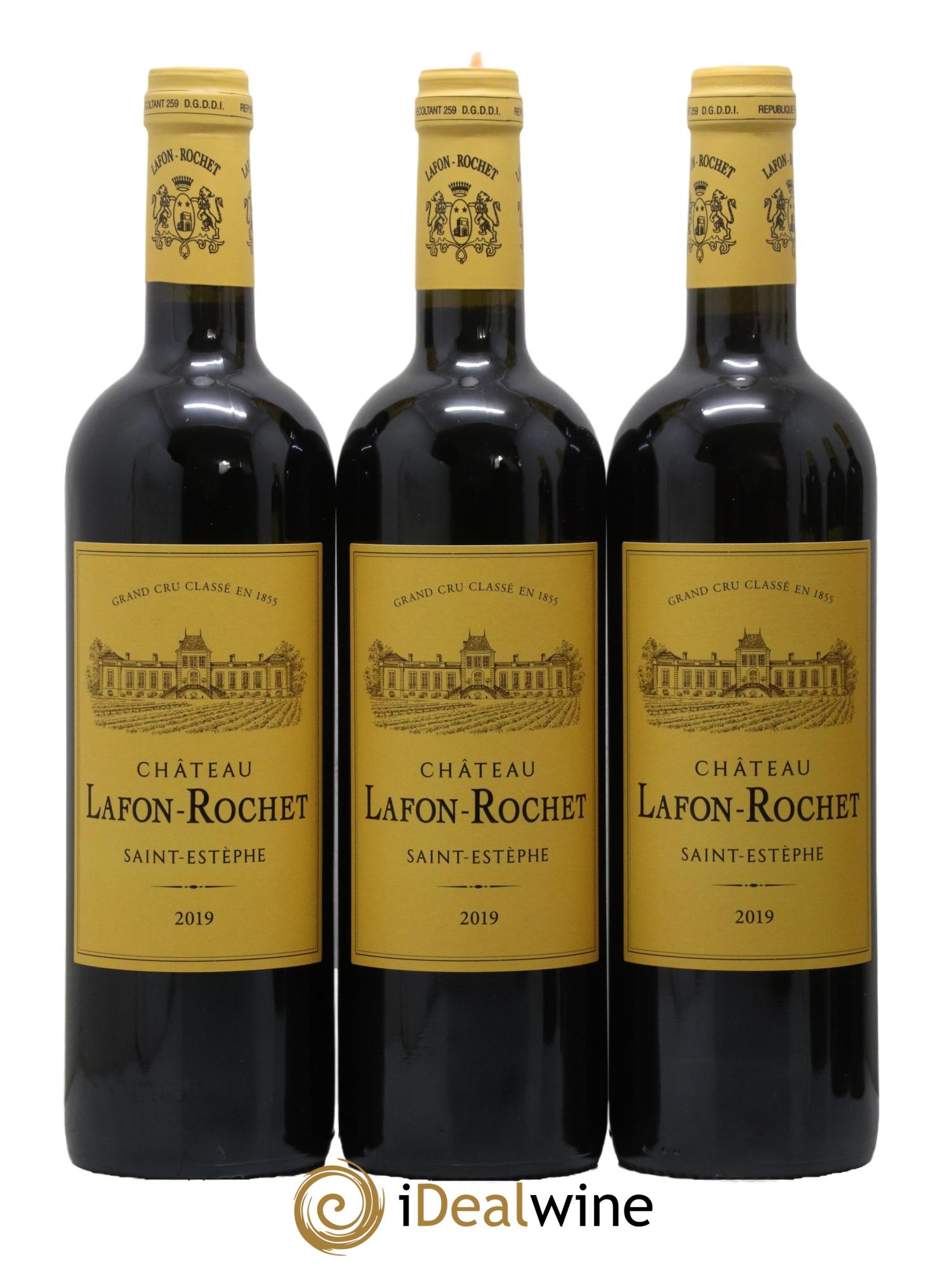 Château Lafon Rochet 4ème Grand Cru Classé 2019 - Lot de 6 bouteilles - 2