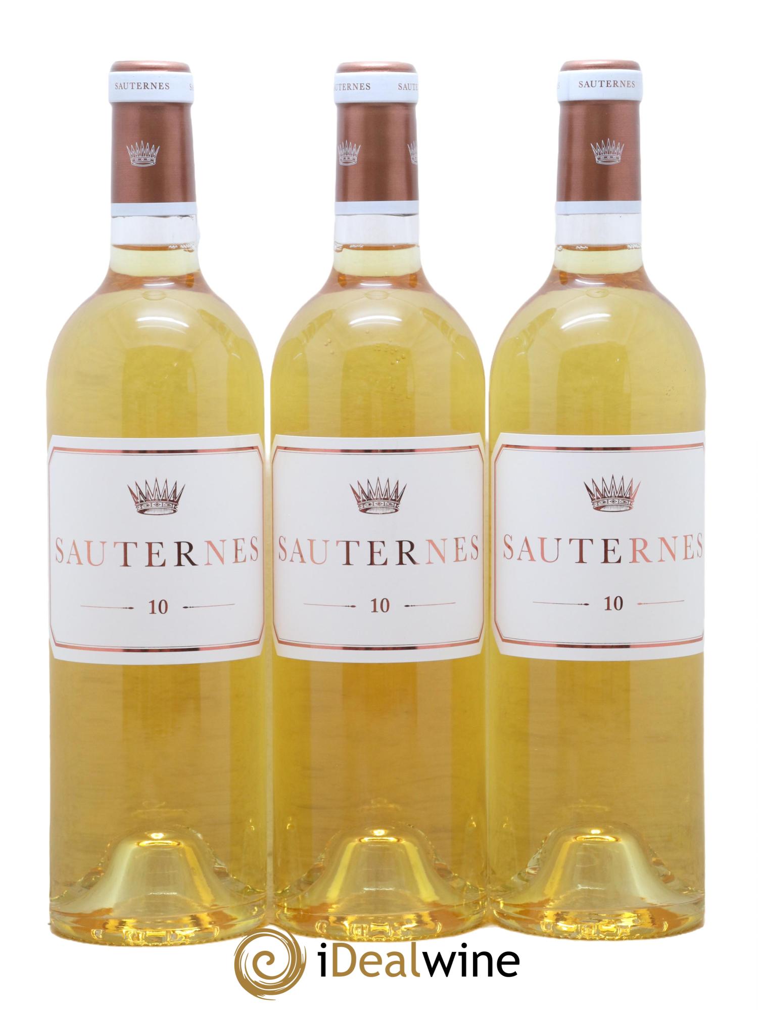 Sauternes 10 Yquem - Lotto di 3 bottiglie - 0