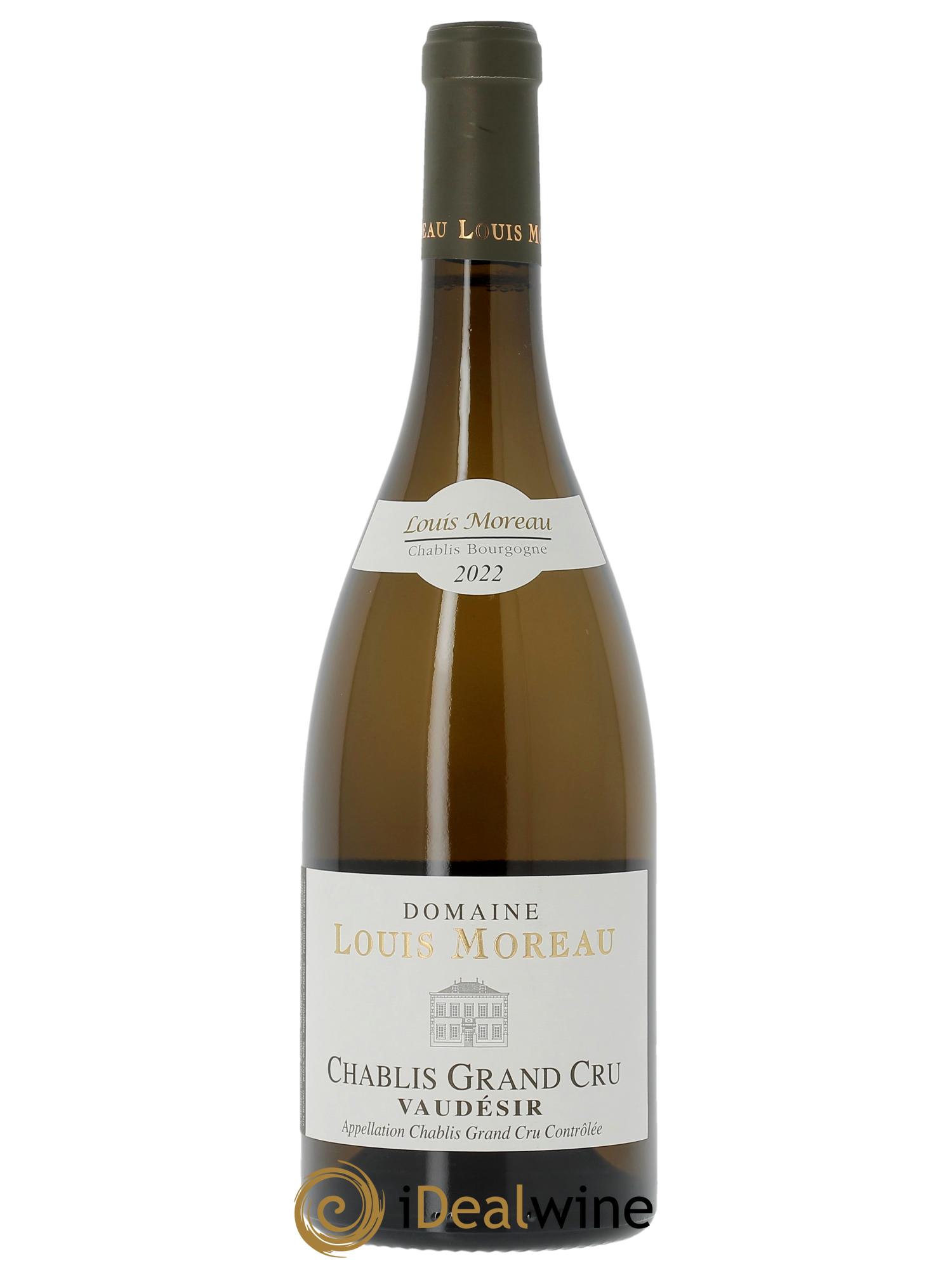 Chablis Grand Cru Vaudésir Louis Moreau  2022 - Lot de 1 bouteille - 0