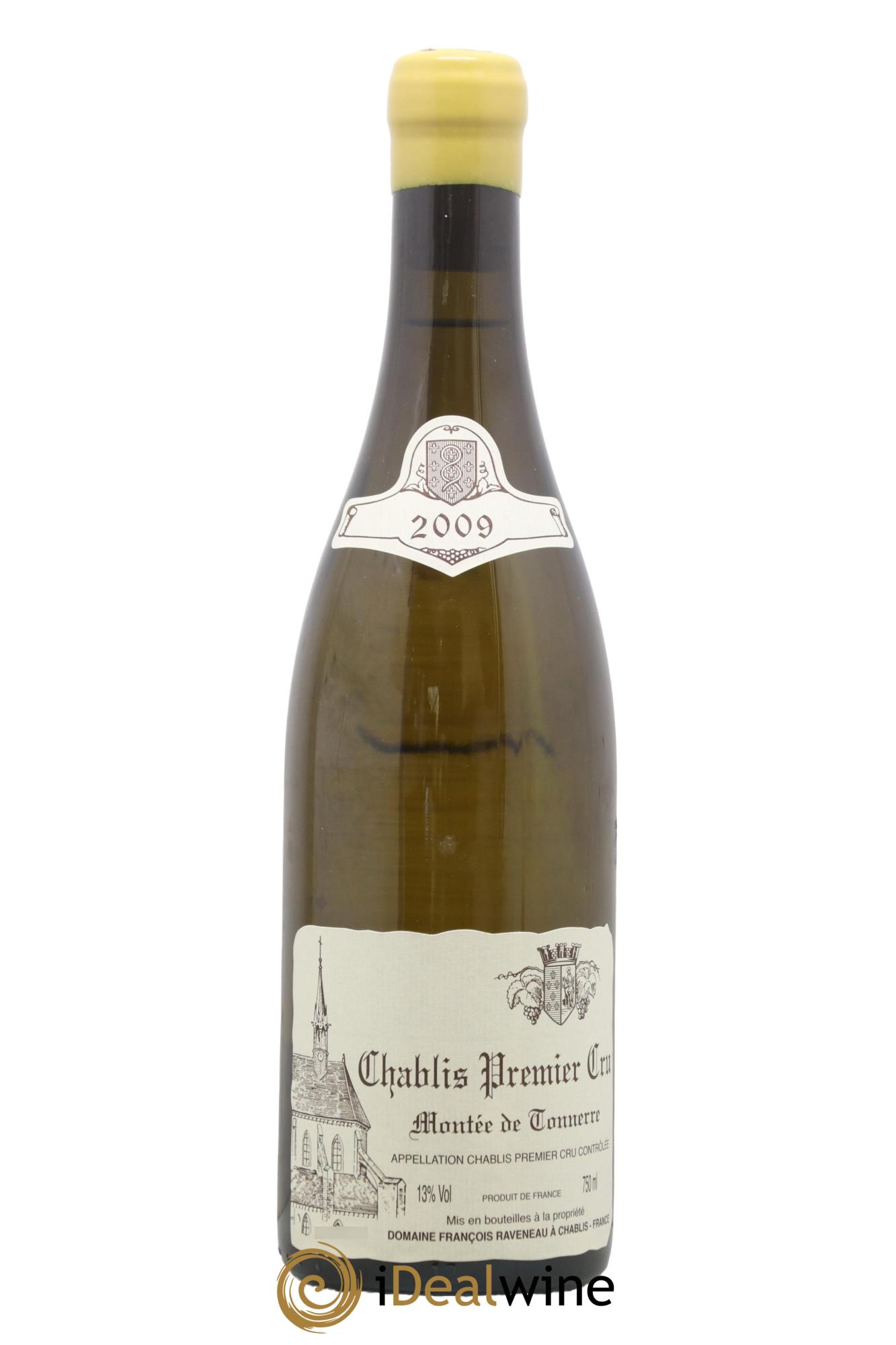 Chablis 1er Cru Montée de Tonnerre Raveneau (Domaine) 2009 - Lot de 1 bouteille - 0