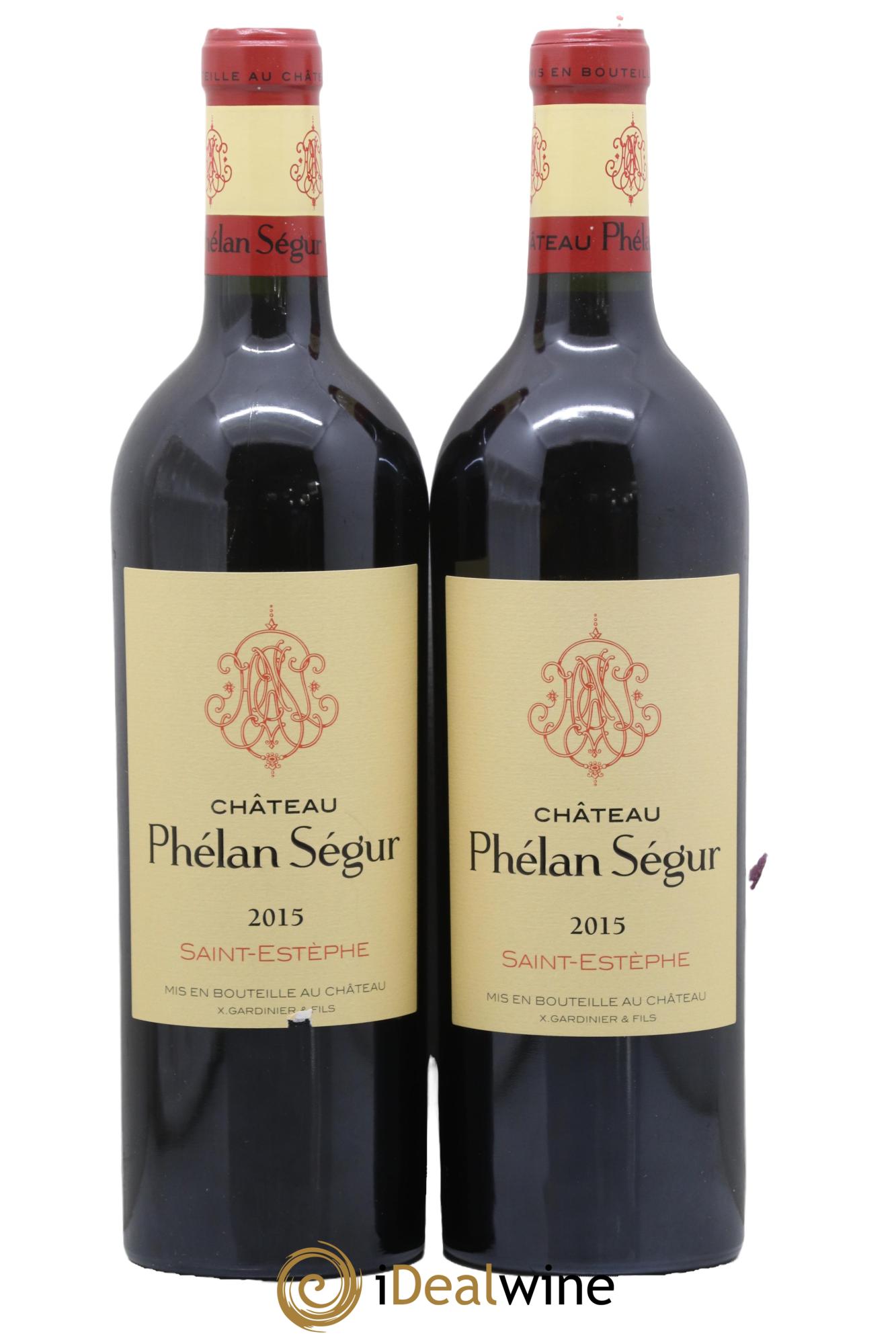 Château Phélan Ségur 2015 - Lot de 2 bouteilles - 0
