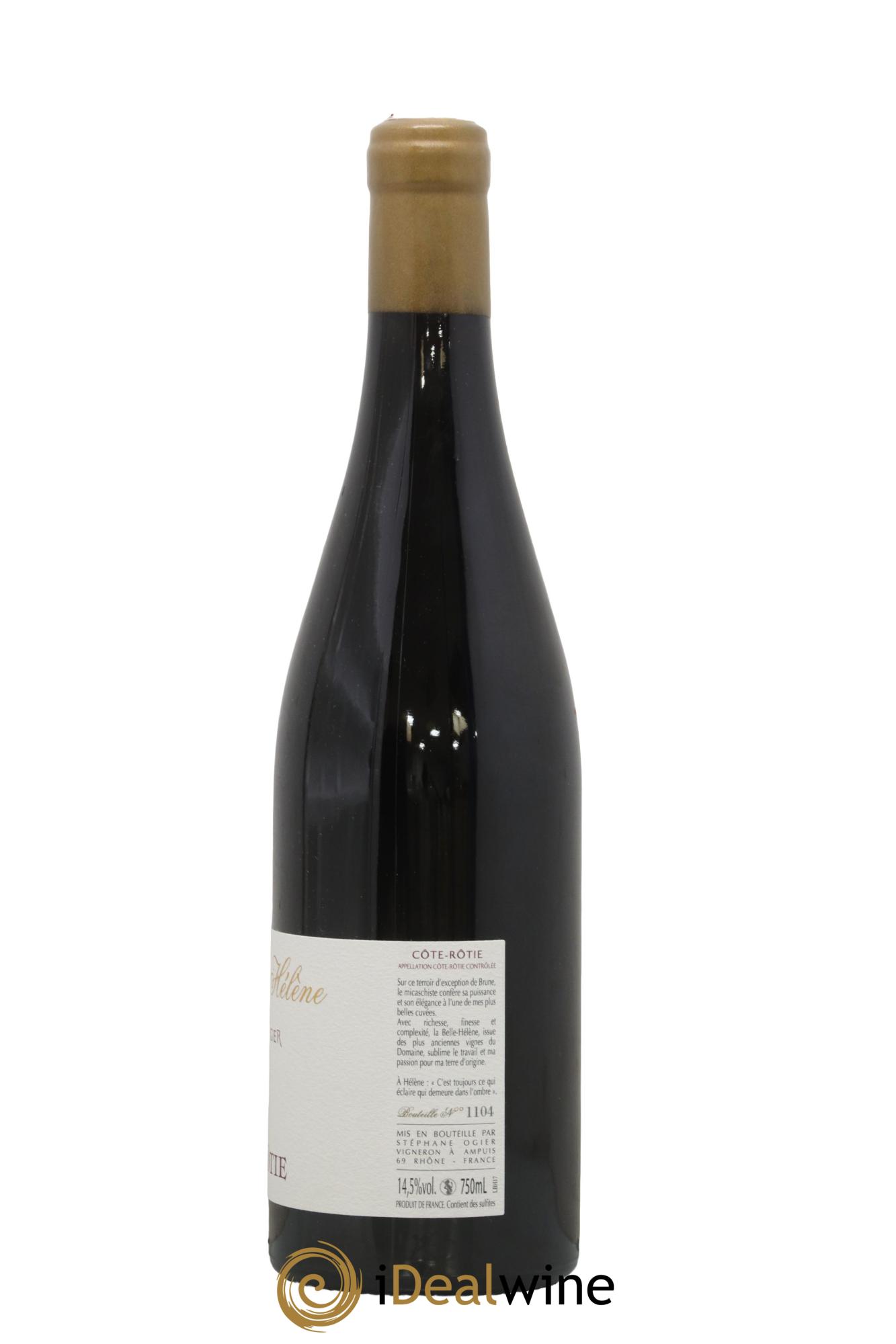 Côte-Rôtie La Belle Hélène Stéphane Ogier 2017 - Lot of 1 bottle - 1