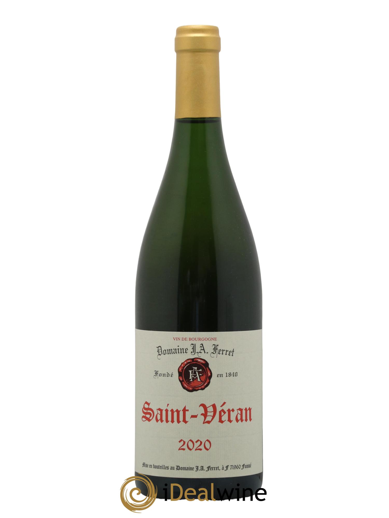 Saint-Véran J.A. Ferret (Domaine) 2020 - Lot de 1 bouteille - 0