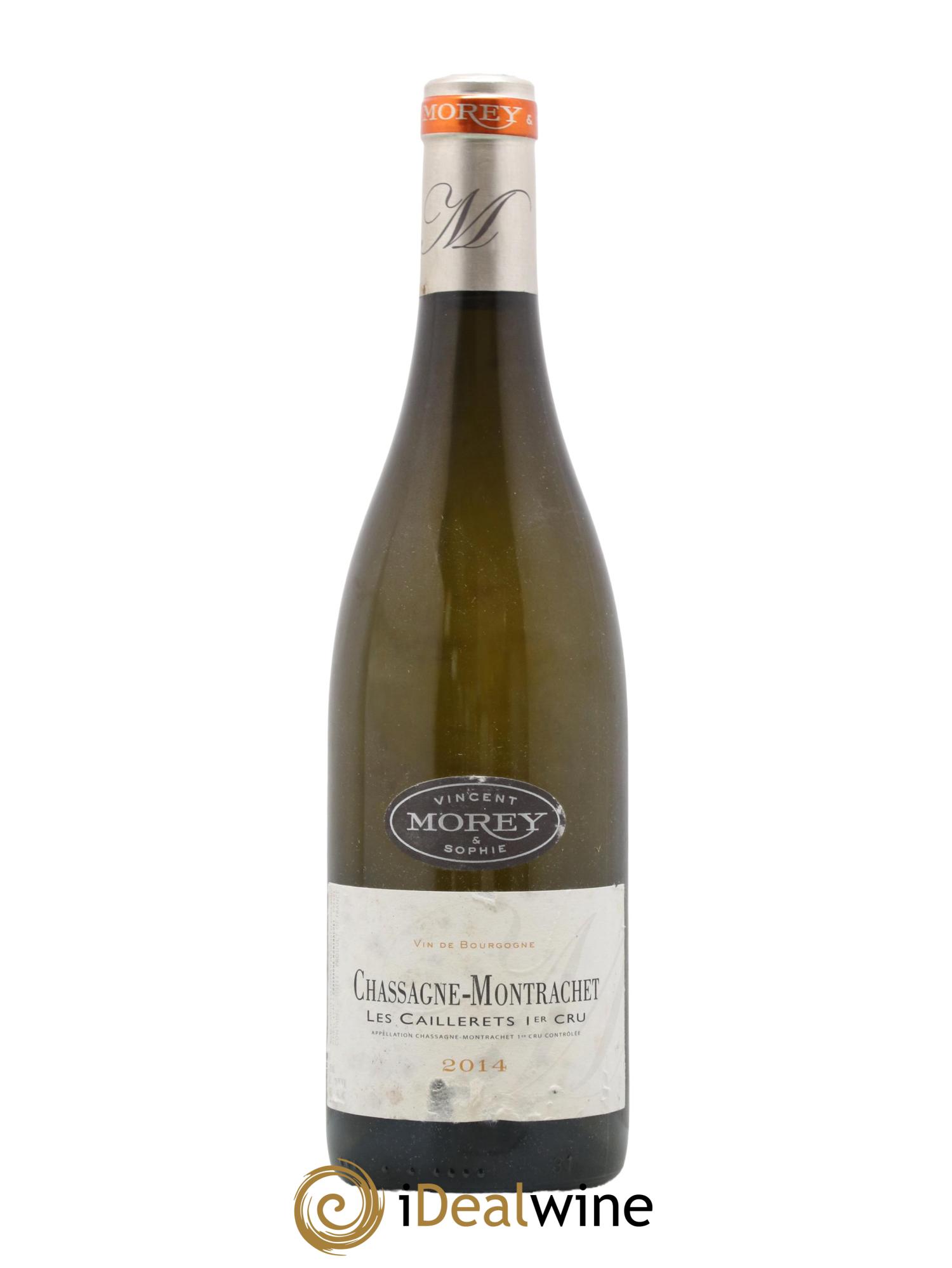 Chassagne-Montrachet 1er Cru Les Caillerets Vincent et Sophie Morey 2014 - Lot de 1 bouteille - 0
