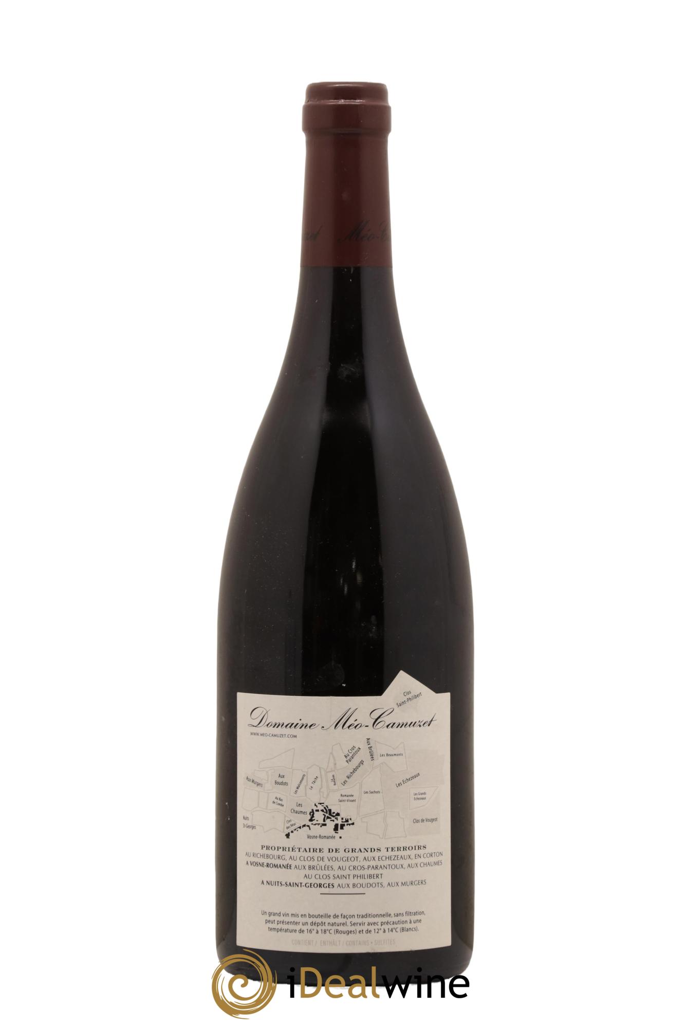 Vosne-Romanée 1er Cru Les Chaumes Méo-Camuzet (Domaine) 2008 - Lot of 1 bottle - 1