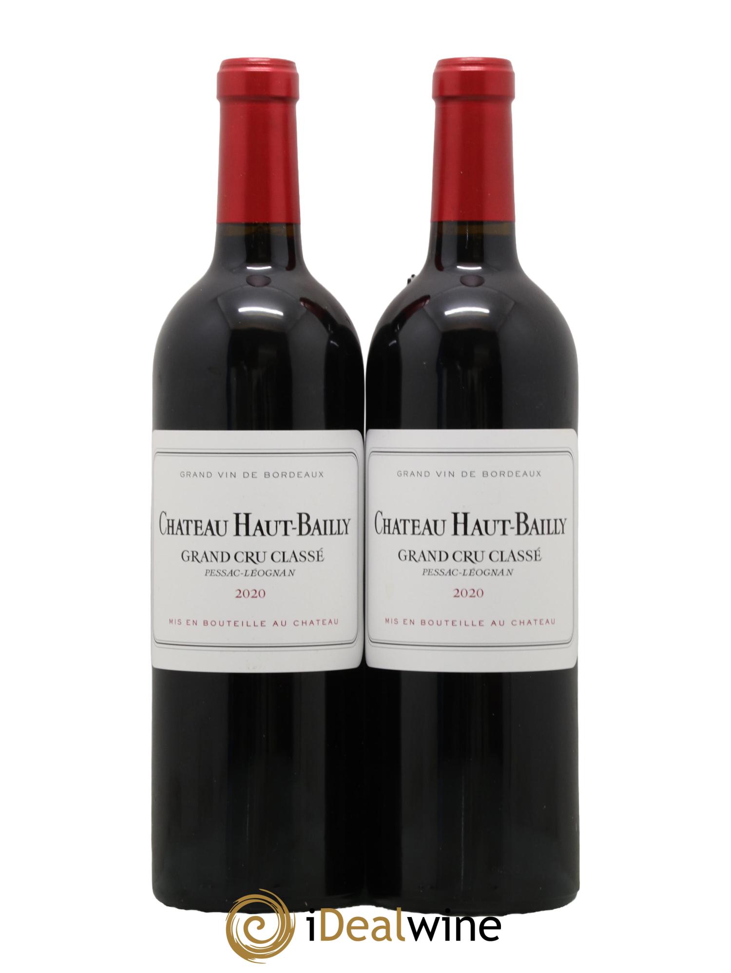 Château Haut-Bailly Cru Classé de Graves 2020 - Lot de 2 bouteilles - 0