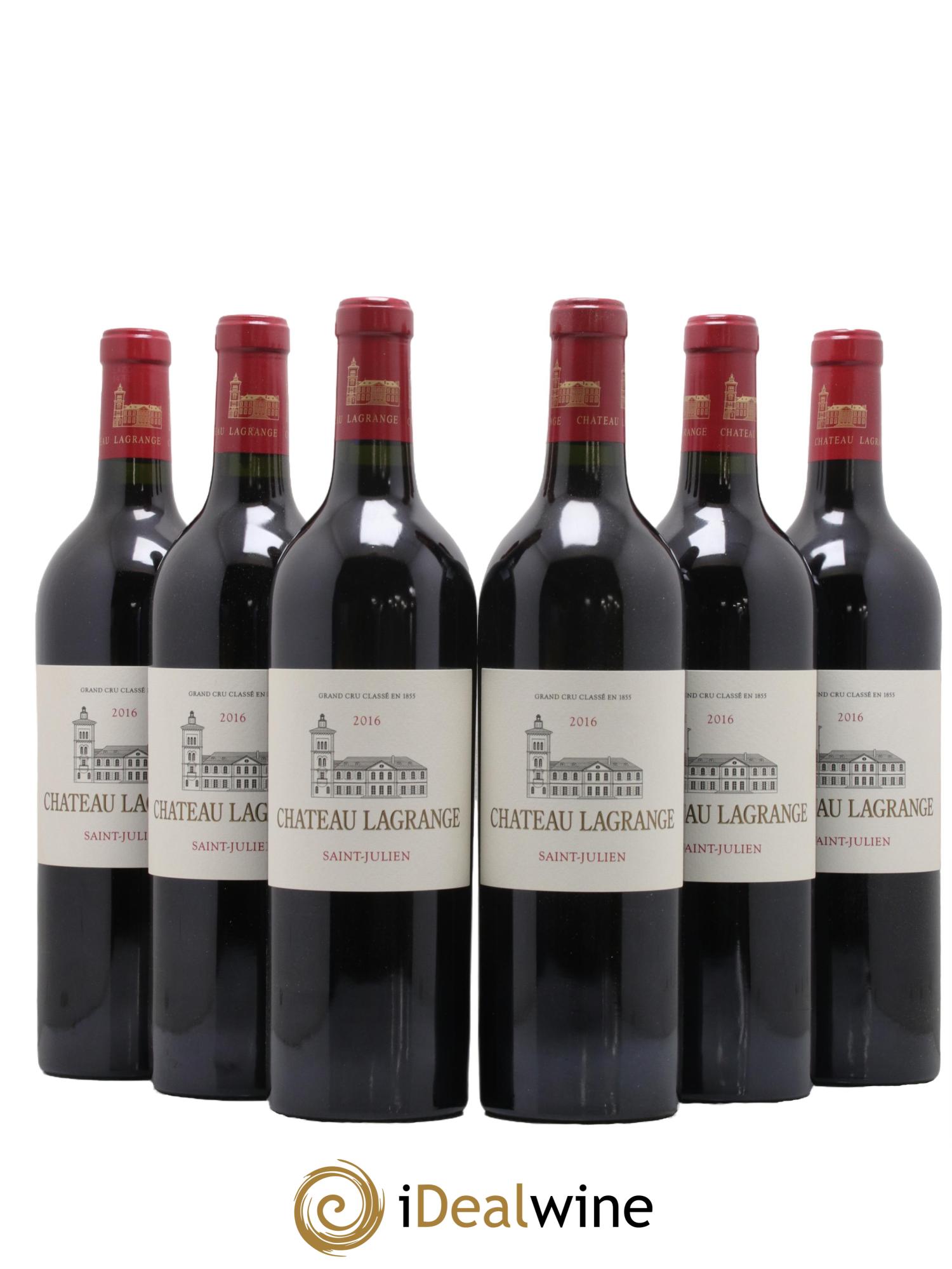 Château Lagrange 3ème Grand Cru Classé 2016 - Lot de 6 bouteilles - 0