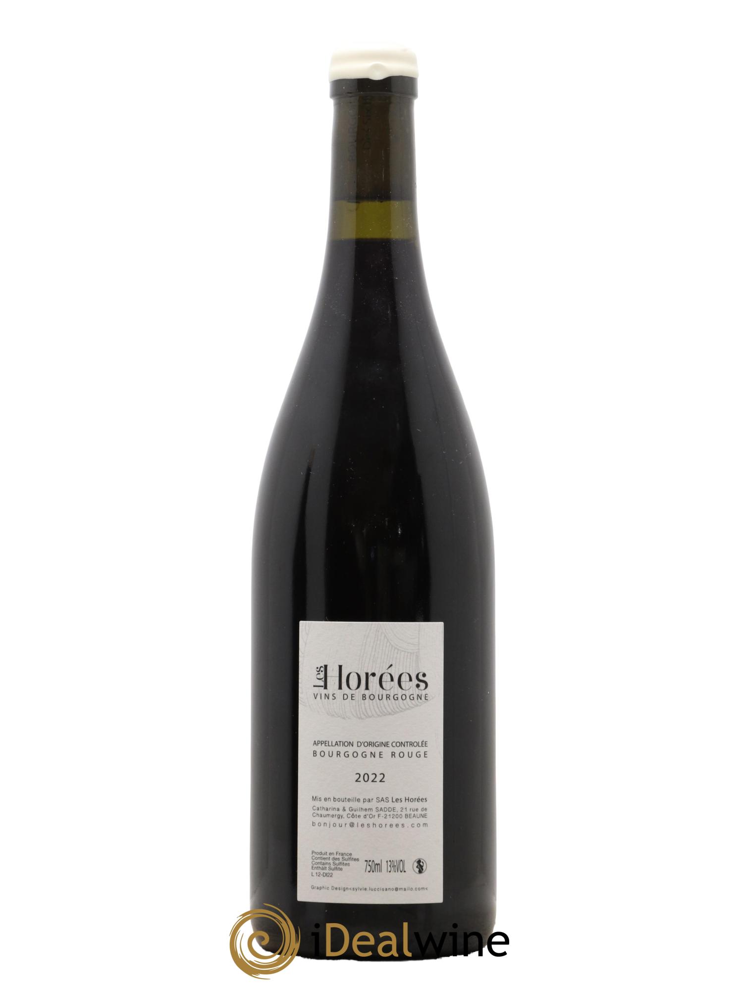 Bourgogne Des Six Ifs Les Horées 2022 - Lot de 1 bouteille - 1