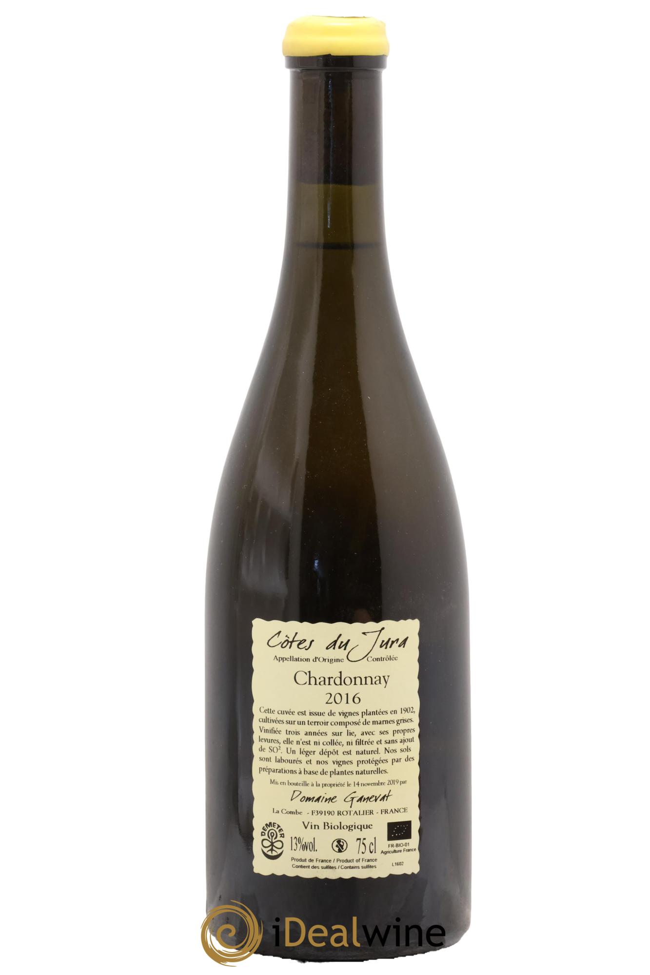 Côtes du Jura Les Chalasses Vieilles Vignes Jean-François Ganevat (Domaine) 2016 - Lot de 1 bouteille - 1