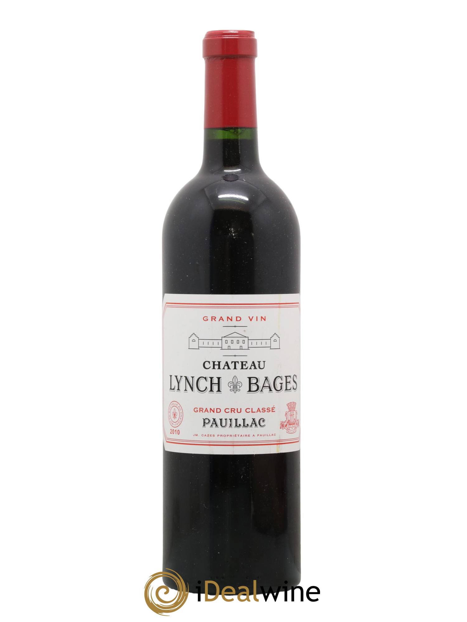 Château Lynch Bages 5ème Grand Cru Classé 2010 - Lot de 1 bouteille - 0