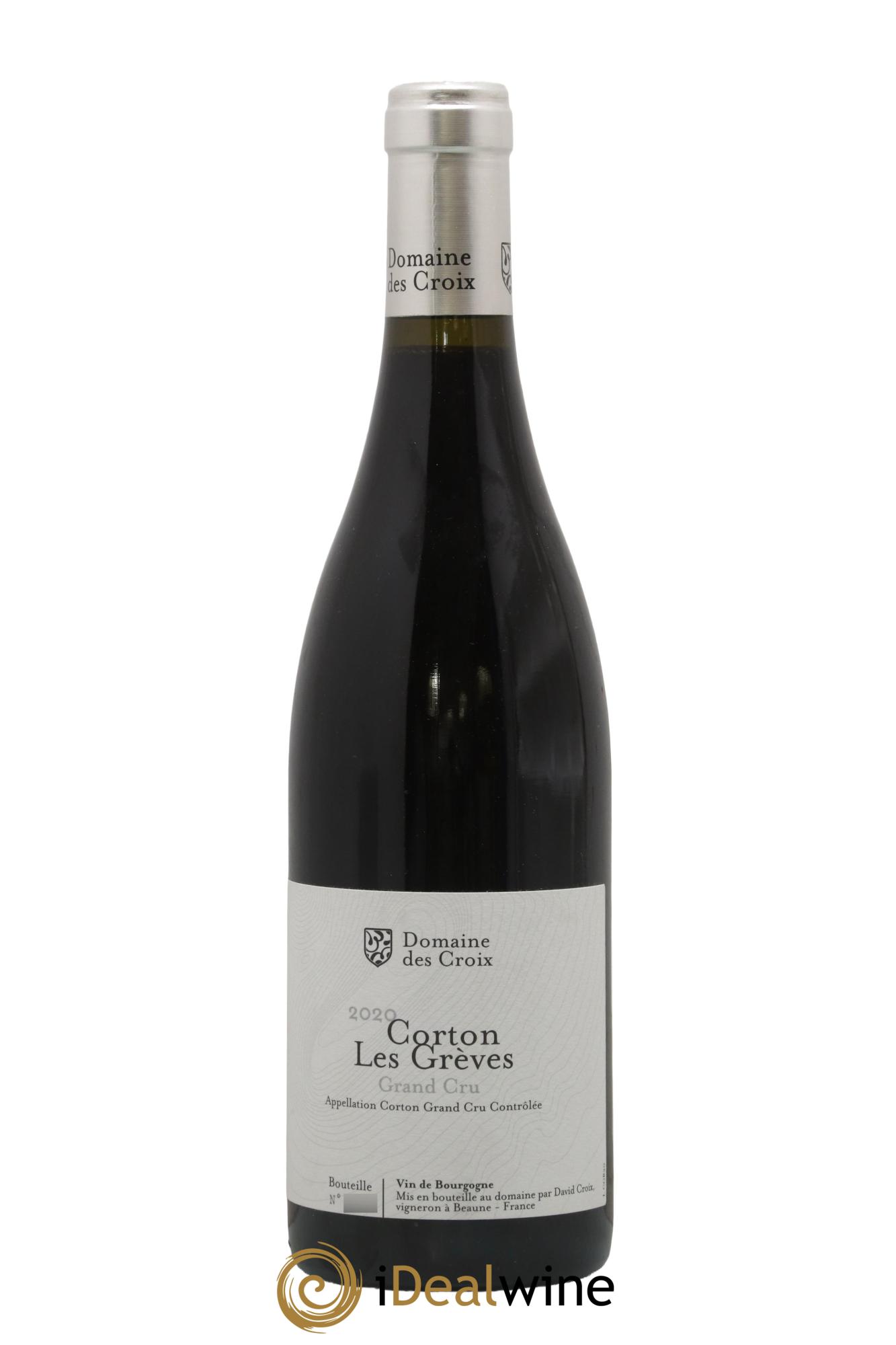 Corton Grand Cru Les Grèves Croix (Domaine des) 2020 - Posten von 1 Flasche - 0