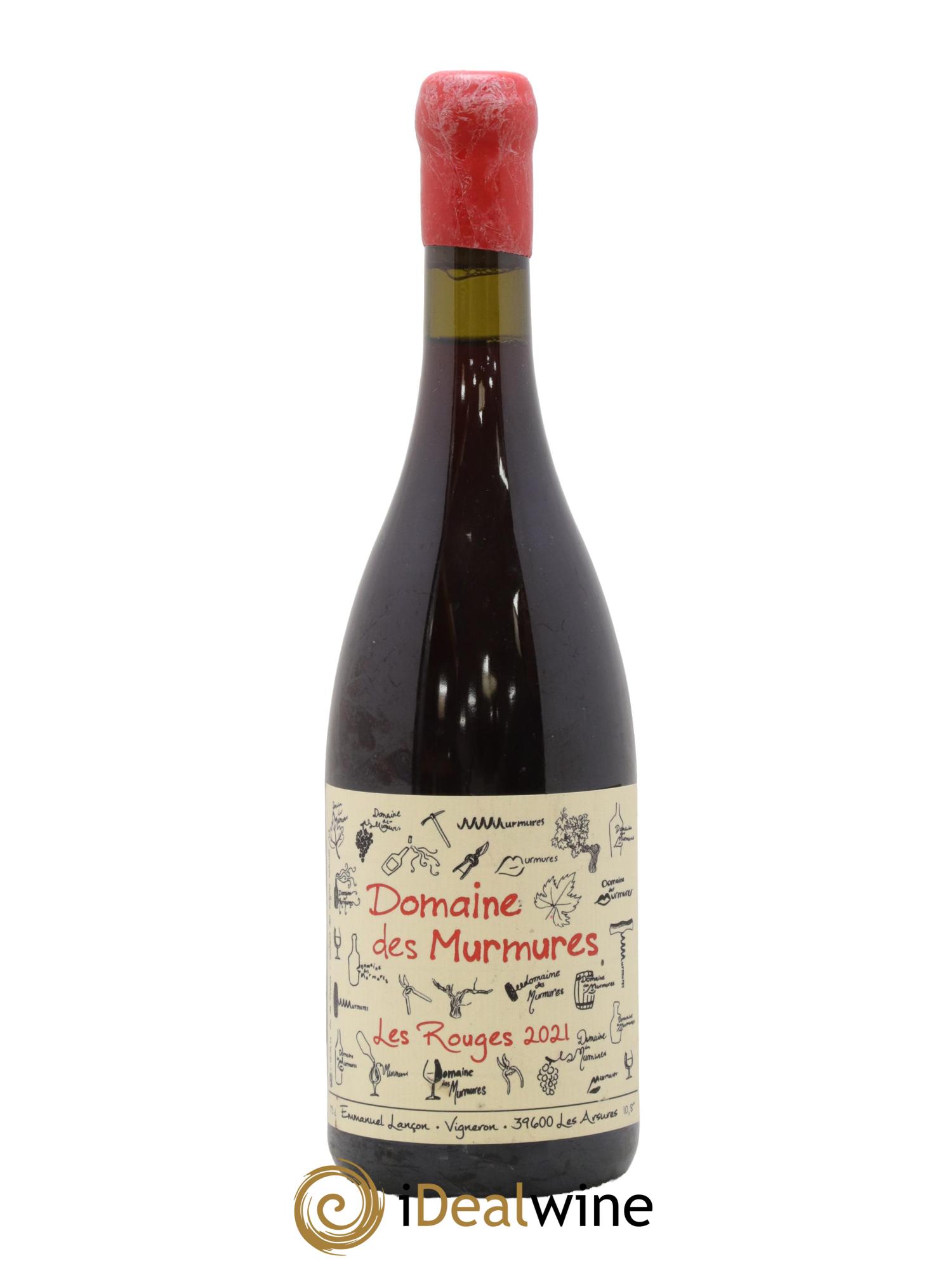 Vin de France Les Rouges Murmures (Domaine des) - Emmanuel Lançon 2021 - Lot of 1 bottle - 0