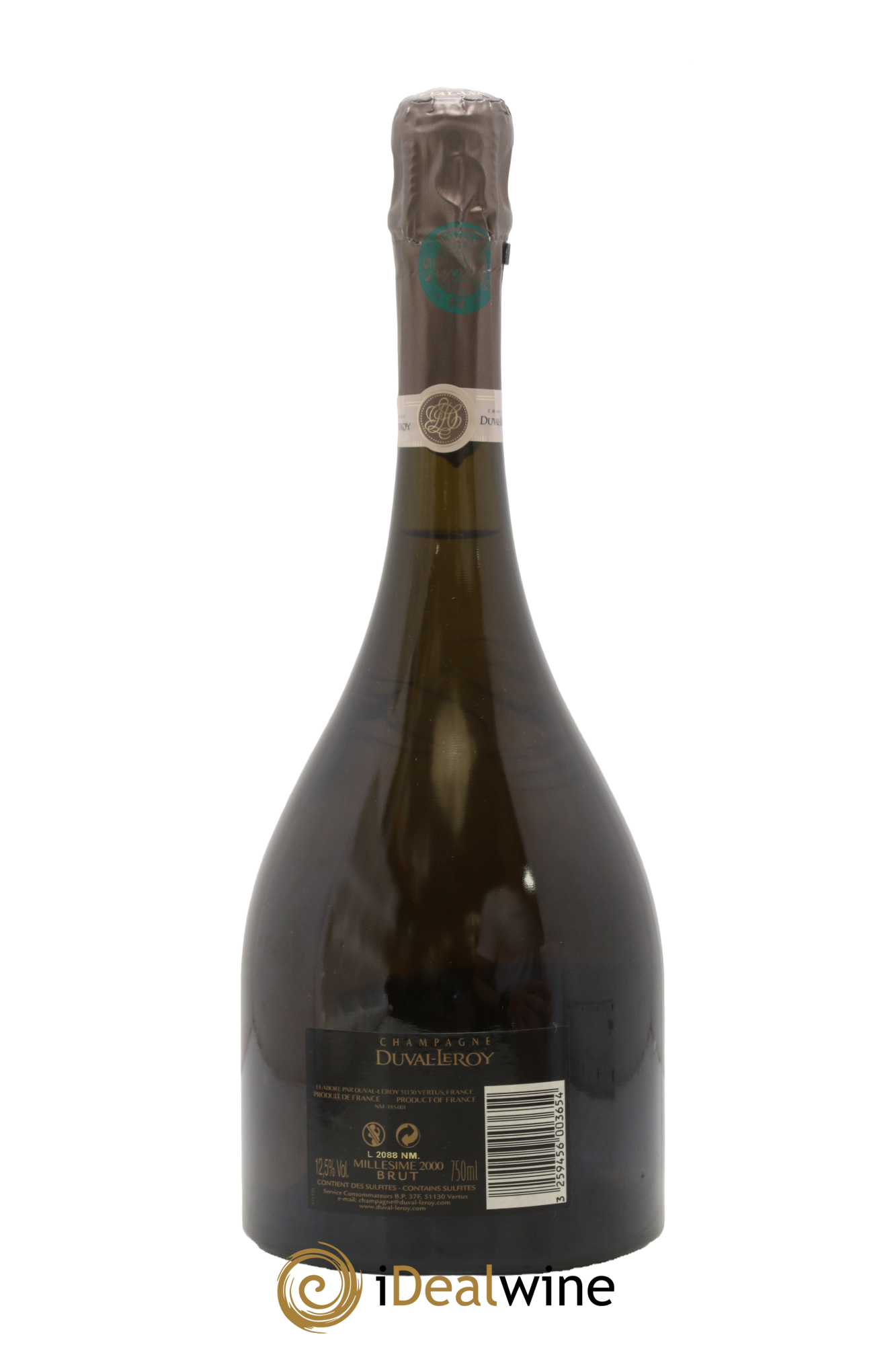 Femme de Champagne Duval-Leroy 1996 - Lot de 1 bouteille - 2