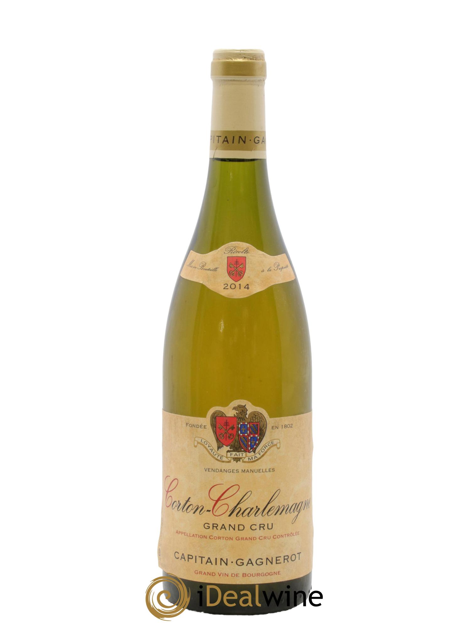 Corton-Charlemagne Grand Cru Capitain-Gagnerot 2014 - Lot de 1 bouteille - 0