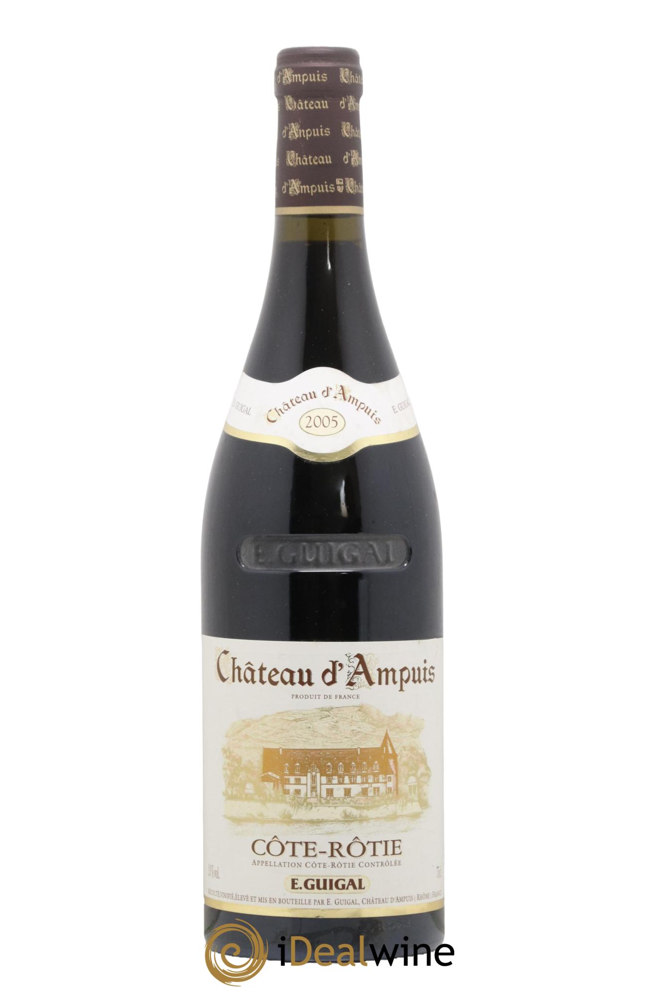 Côte-Rôtie Château d'Ampuis Guigal 2005 - Lot de 1 bouteille - 0