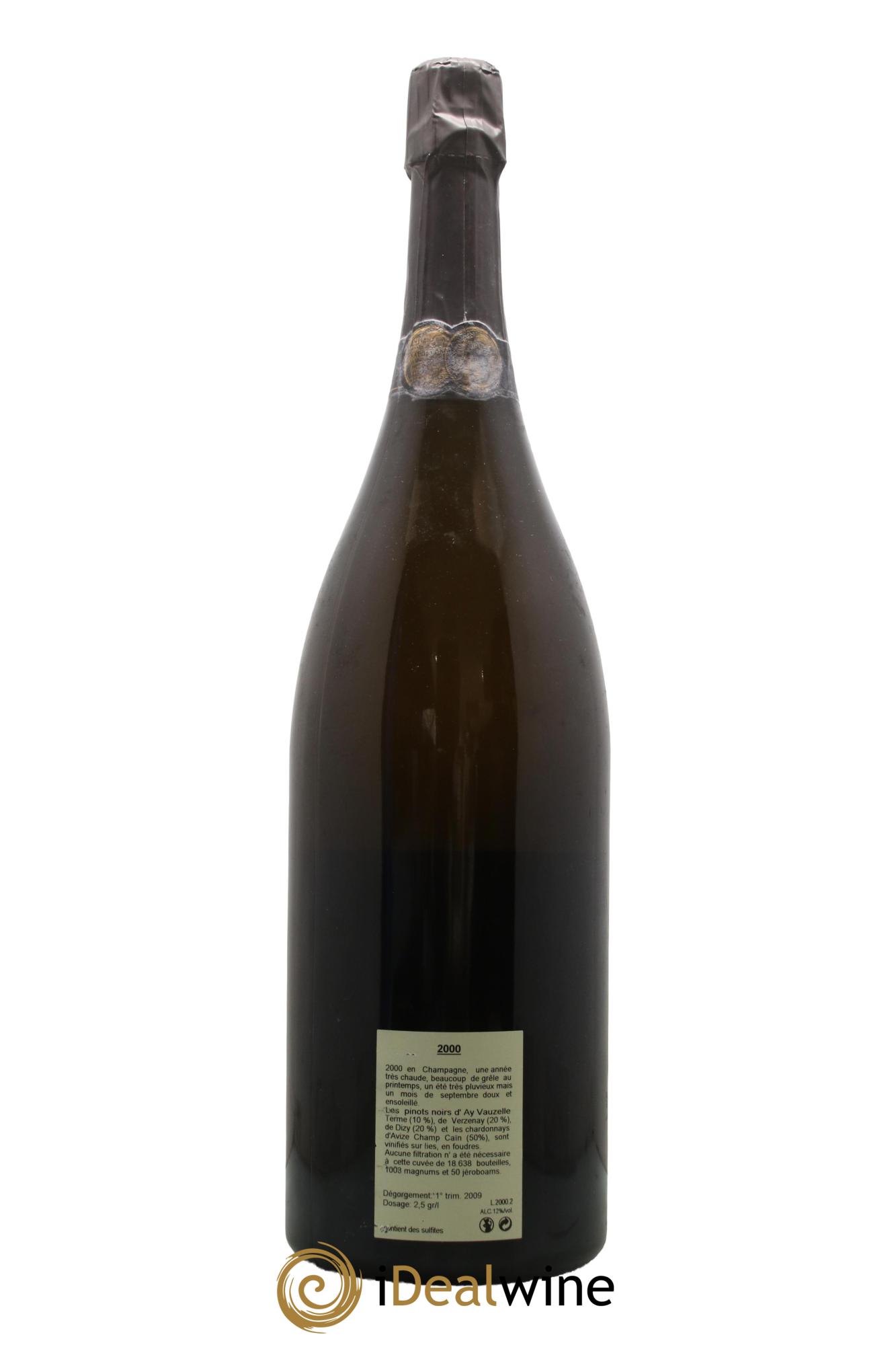 Millésimé Jacquesson 2000 - Lot de 1 double magnum - 2