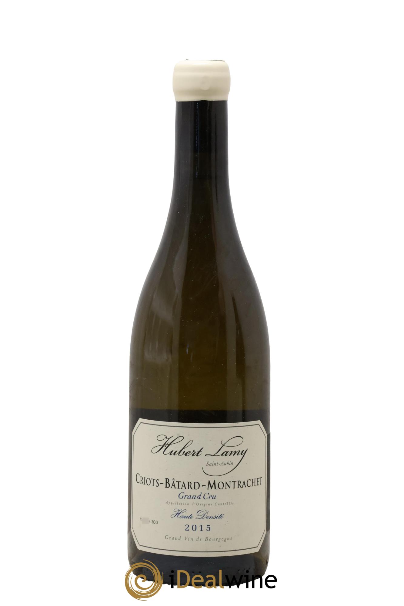 Criots-Bâtard-Montrachet Grand Cru Haute Densité Hubert Lamy 2015 - Posten von 1 Flasche - 0