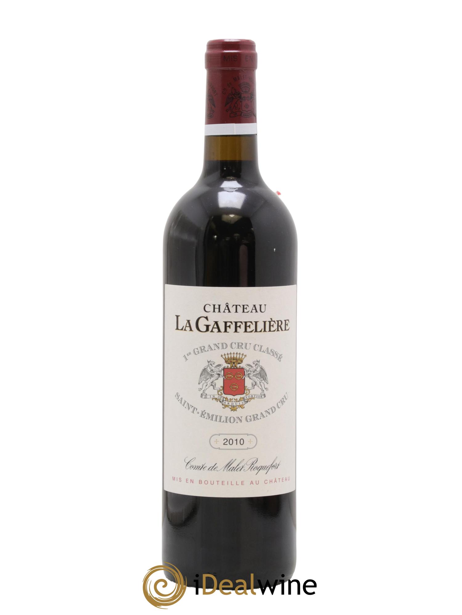 Château la Gaffelière 1er Grand Cru Classé B 2010 - Lot de 1 bouteille - 0