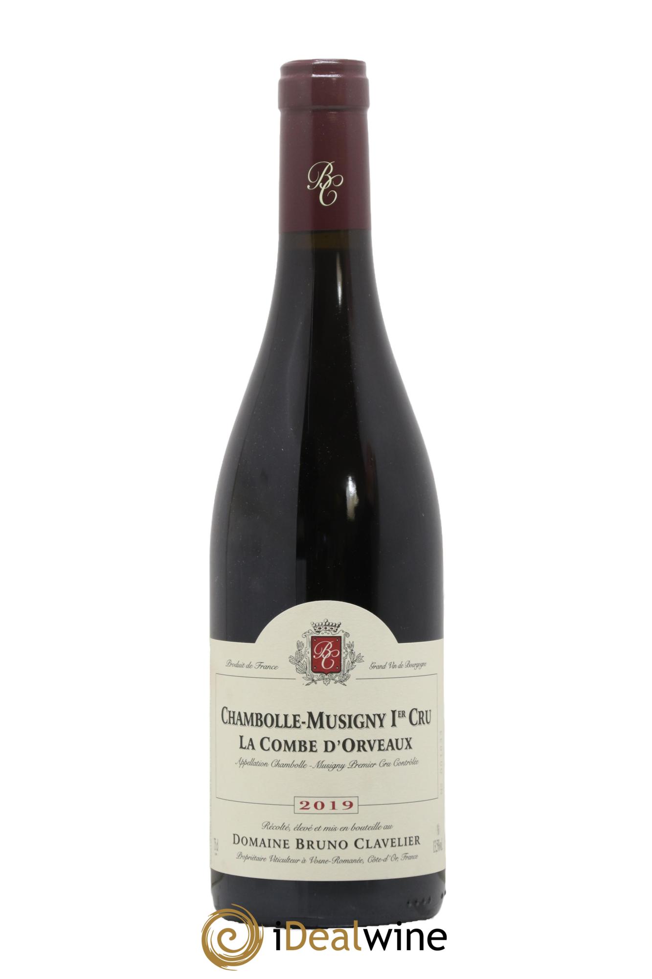 Chambolle-Musigny 1er Cru La Combe d'Orveaux Vieilles Vignes Bruno Clavelier 2019 - Lot de 1 bouteille - 0