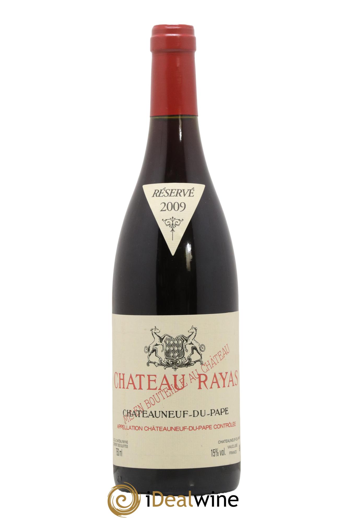 Châteauneuf-du-Pape Château Rayas Emmanuel Reynaud 2009 - Lot de 1 bouteille - 0