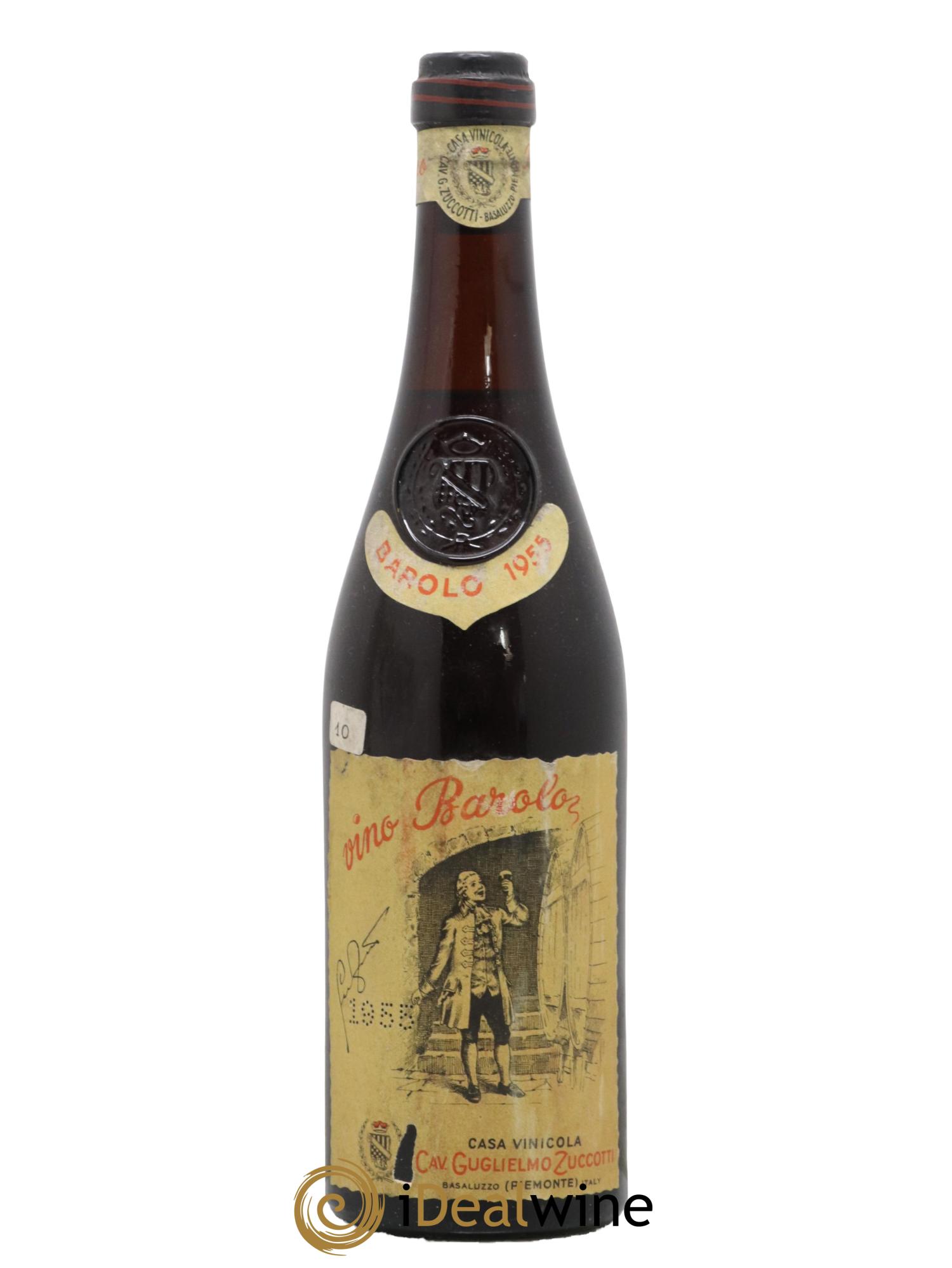 Barolo Guglielmo Zuccotti 1955 - Lot de 1 bouteille - 0