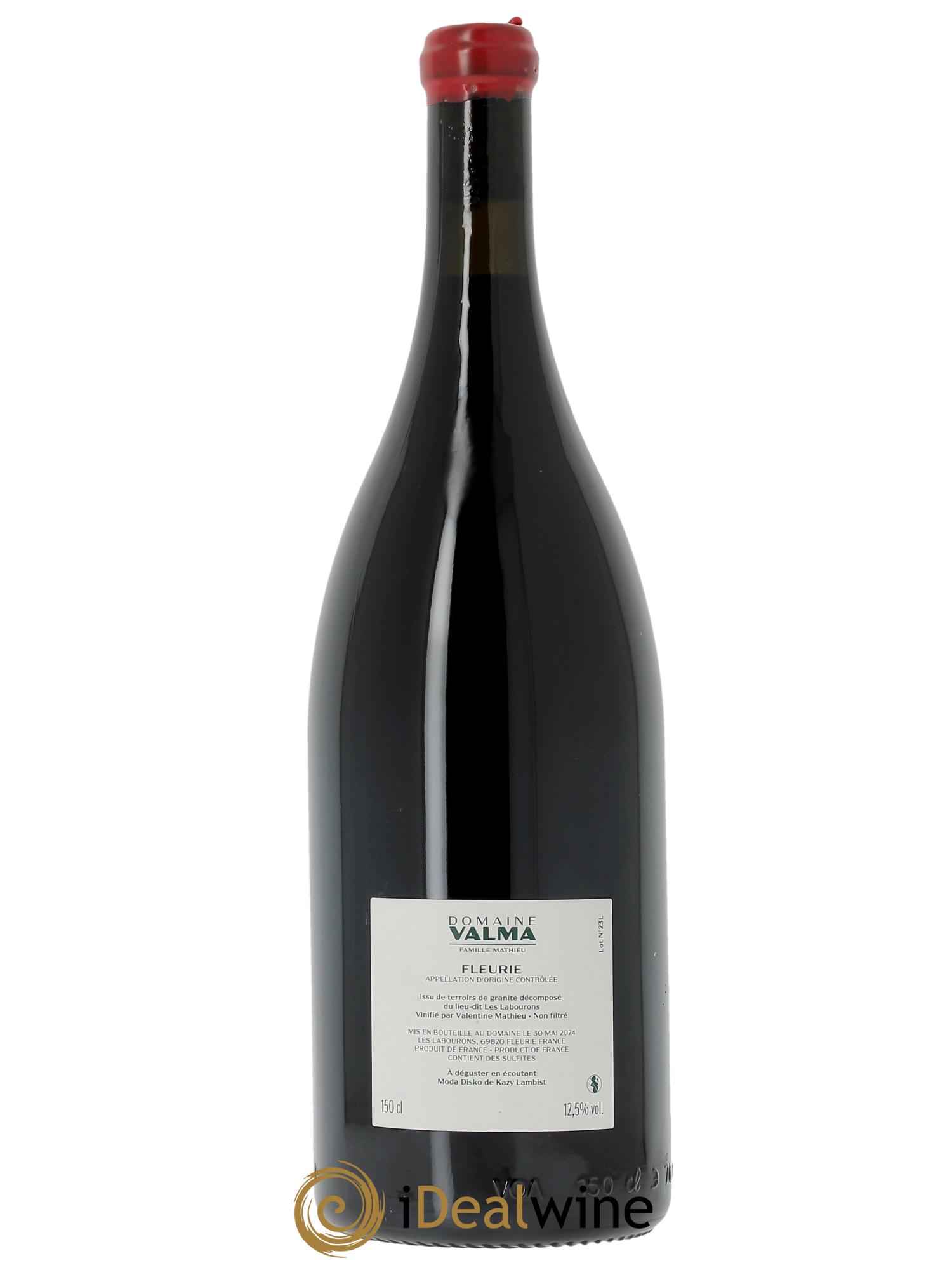 Fleurie Les Labourons Domaine Valma  2023 - Posten von 1 Magnum - 1