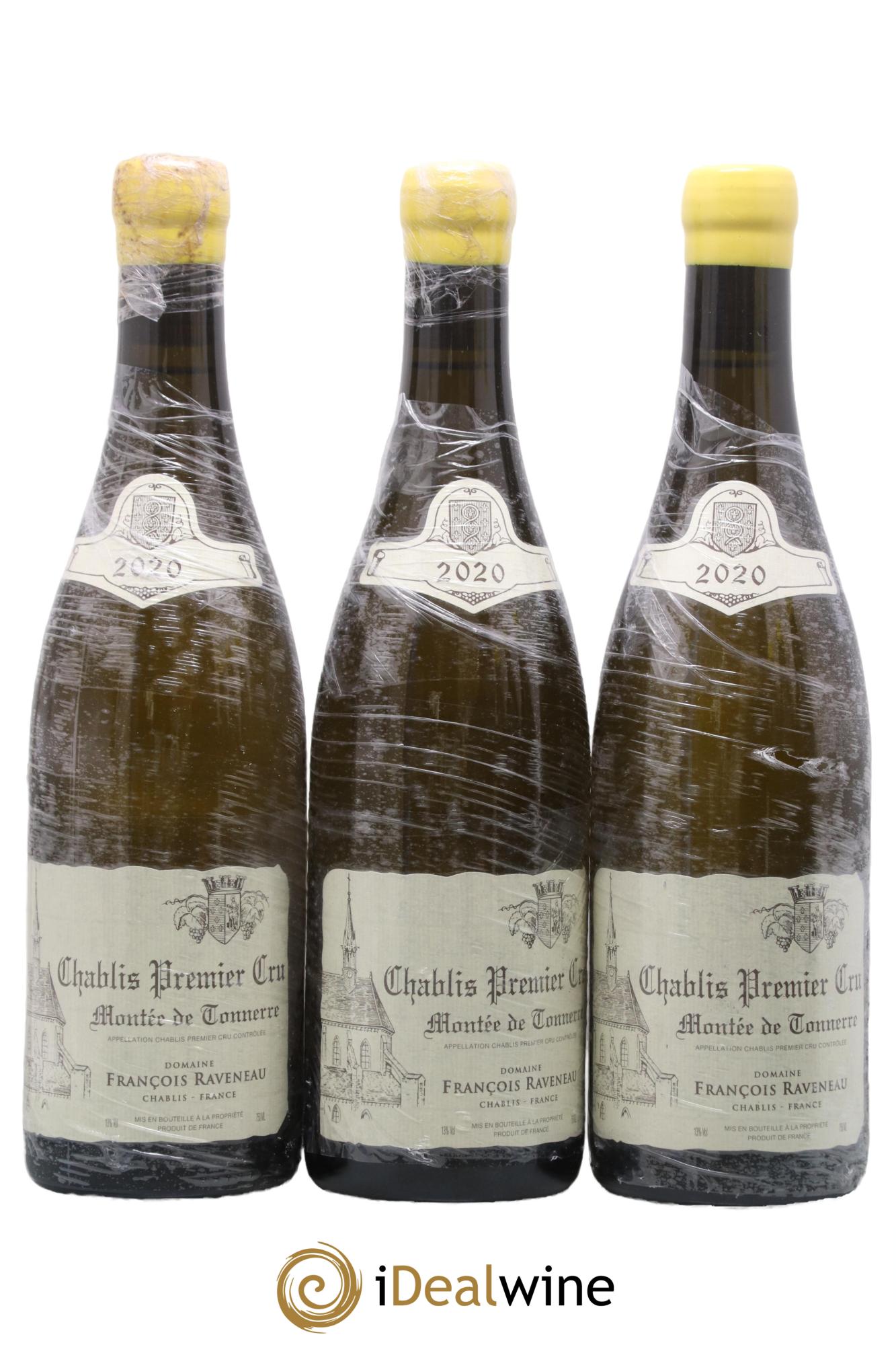 Chablis 1er Cru Montée de Tonnerre Raveneau (Domaine) 2020 - Lotto di 3 bottiglie - 0