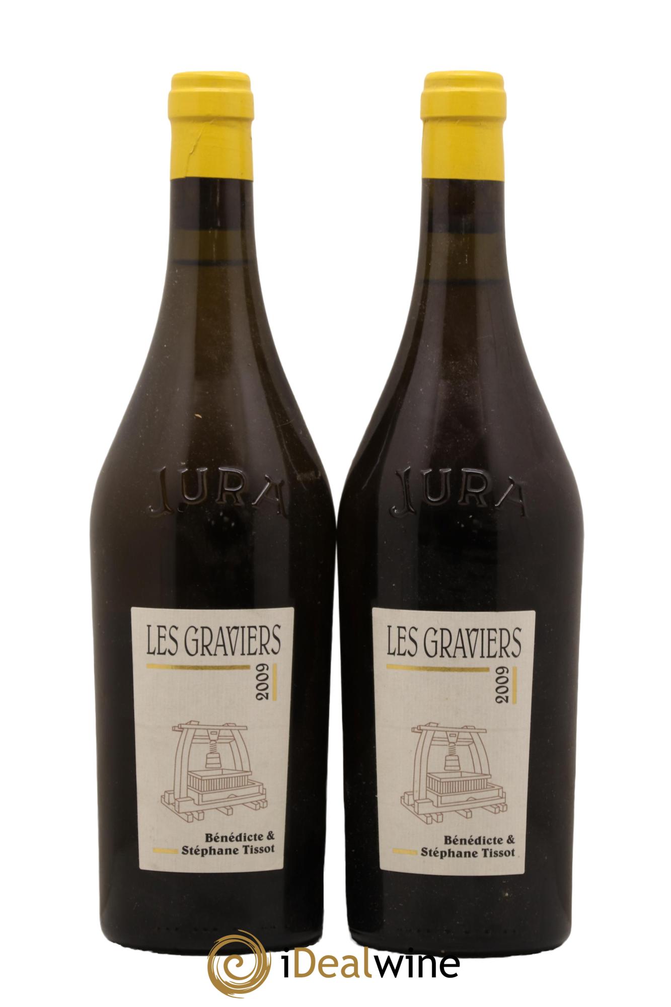 Arbois Chardonnay Les Graviers Bénédicte et Stéphane Tissot 2009 - Lot de 2 bouteilles - 0