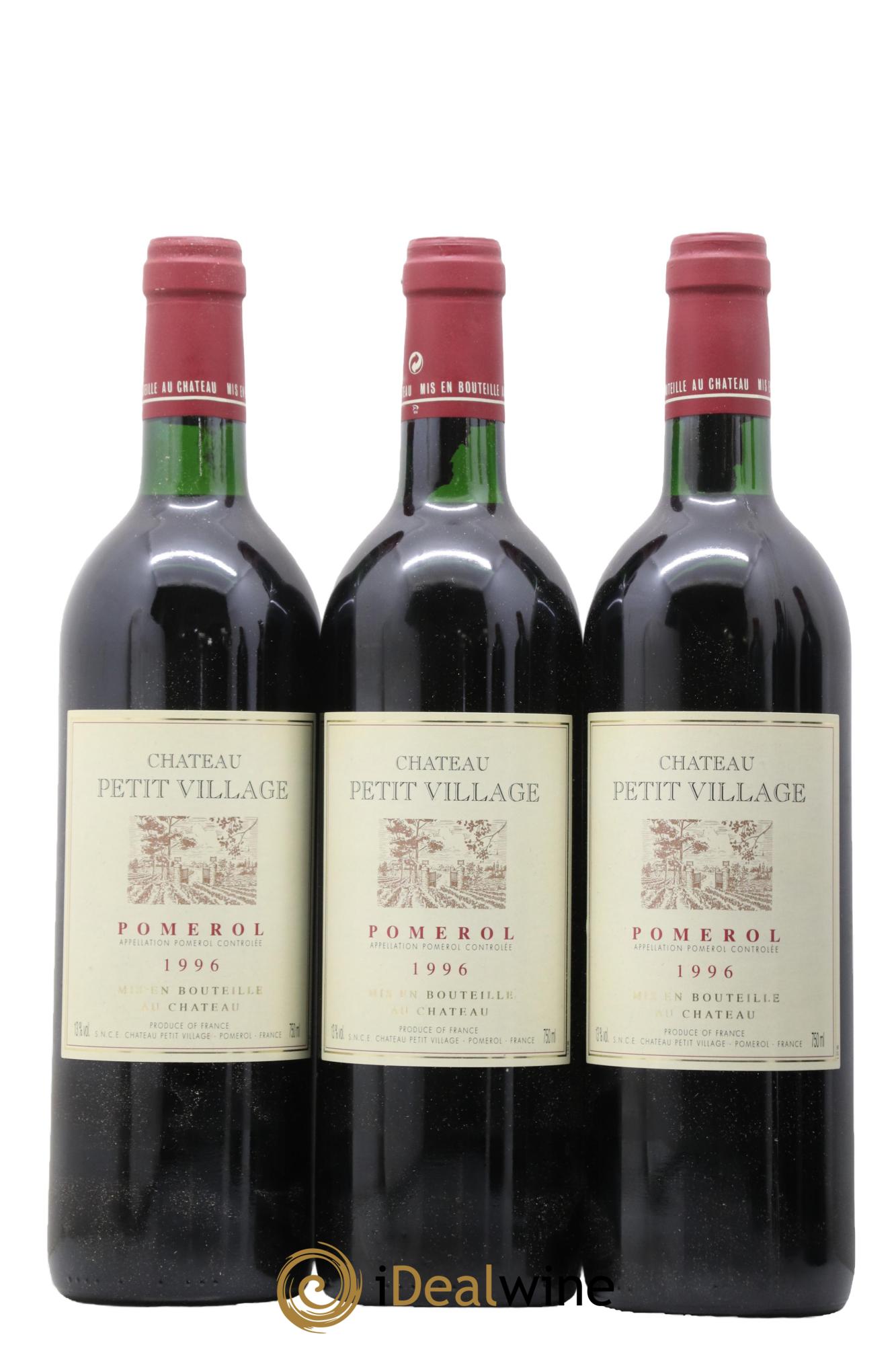 Château Petit Village 1996 - Lot de 6 bouteilles - 1
