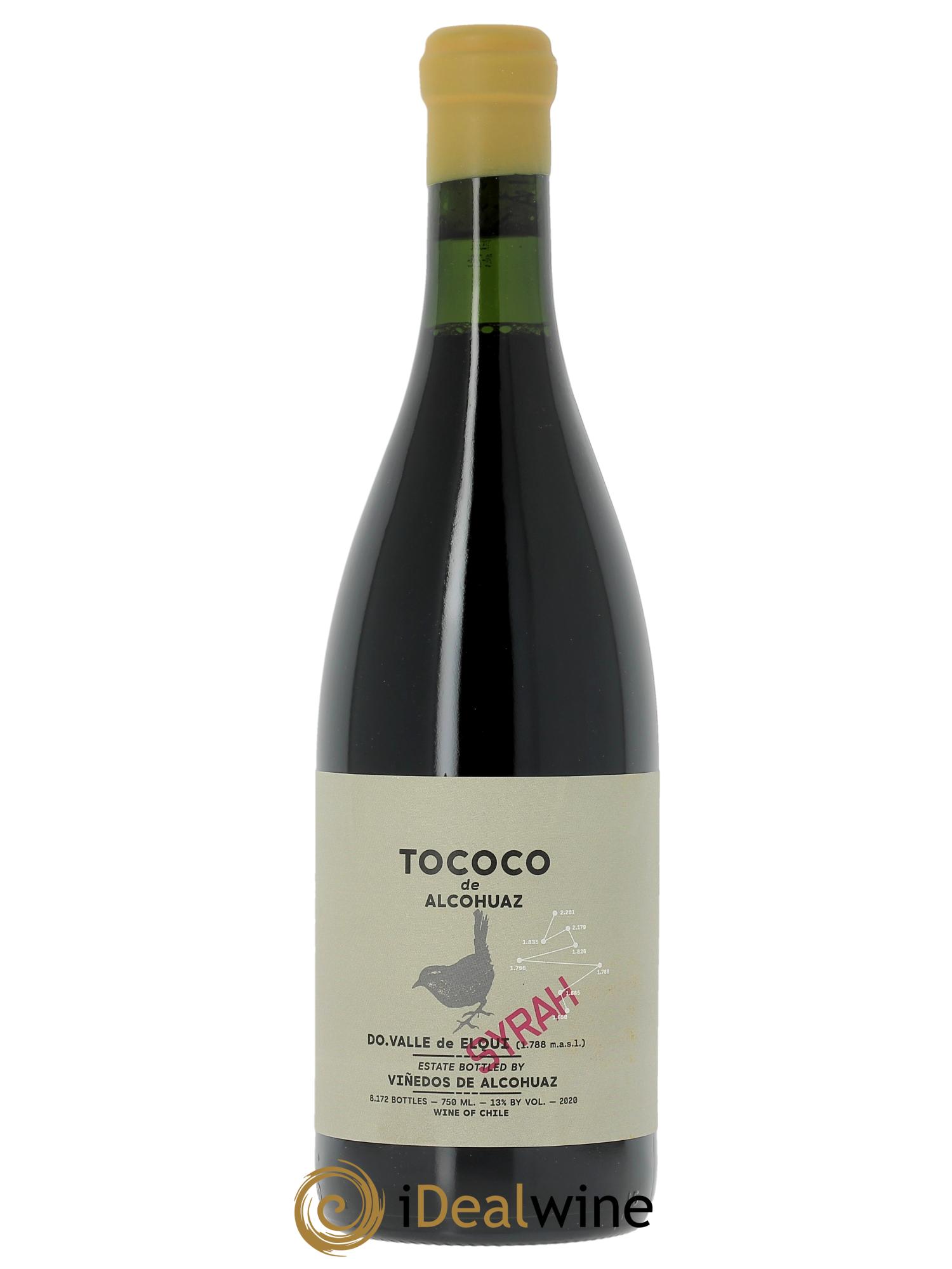 Chili Elqui Valley - Viñedos de Alcohuaz Tococo 2020 - Lotto di 1 bottiglia - 0