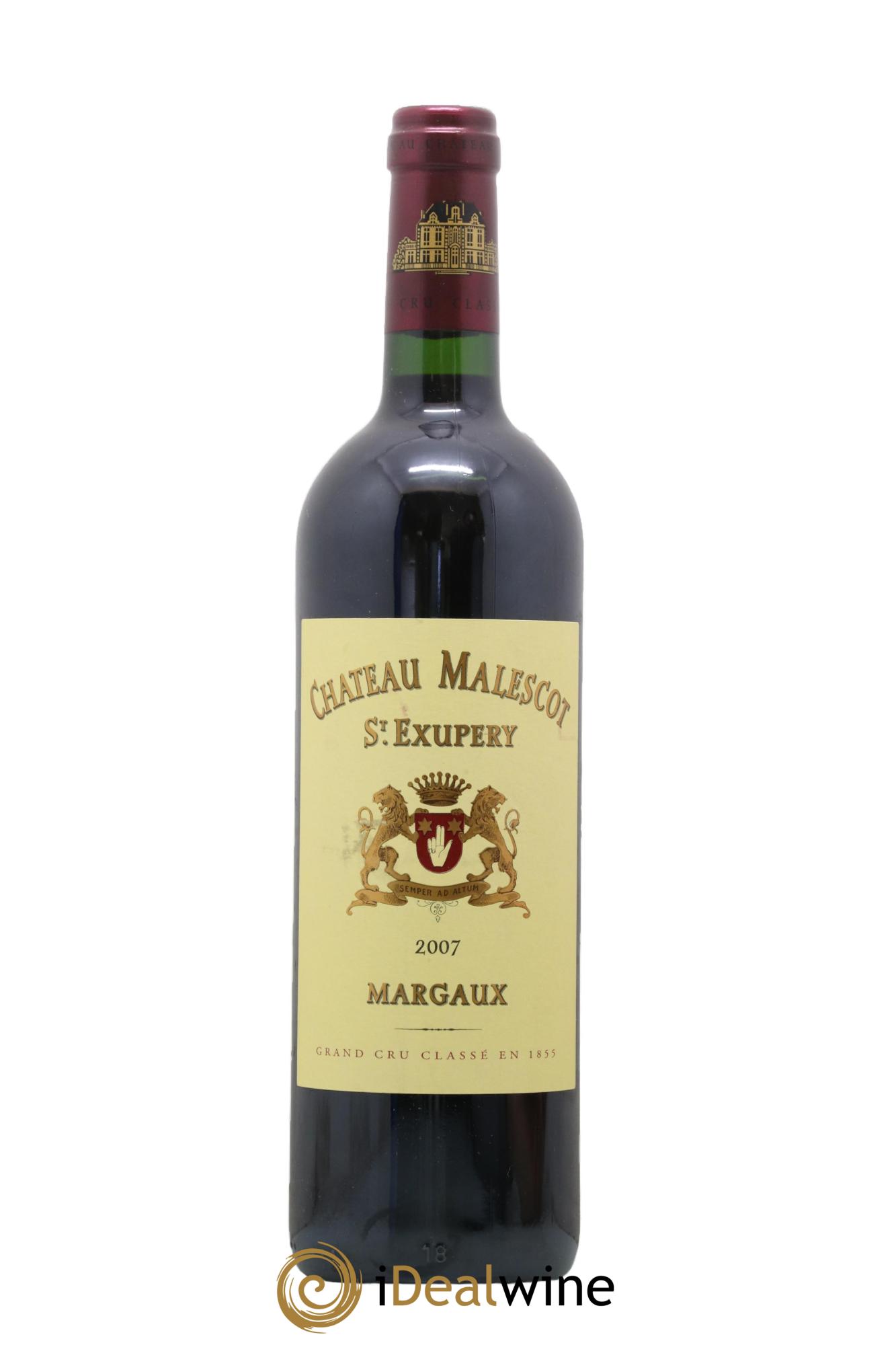 Château Malescot Saint-Exupéry 3ème Grand Cru Classé 2007 - Lot de 1 bouteille - 0