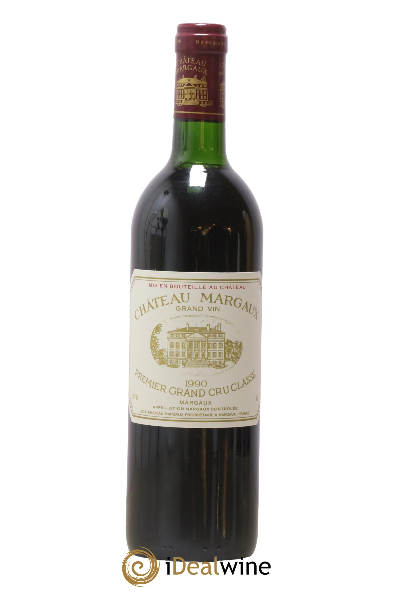 Château Margaux 1er Grand Cru Classé 1990 - Lotto di 1 bottiglia - 0