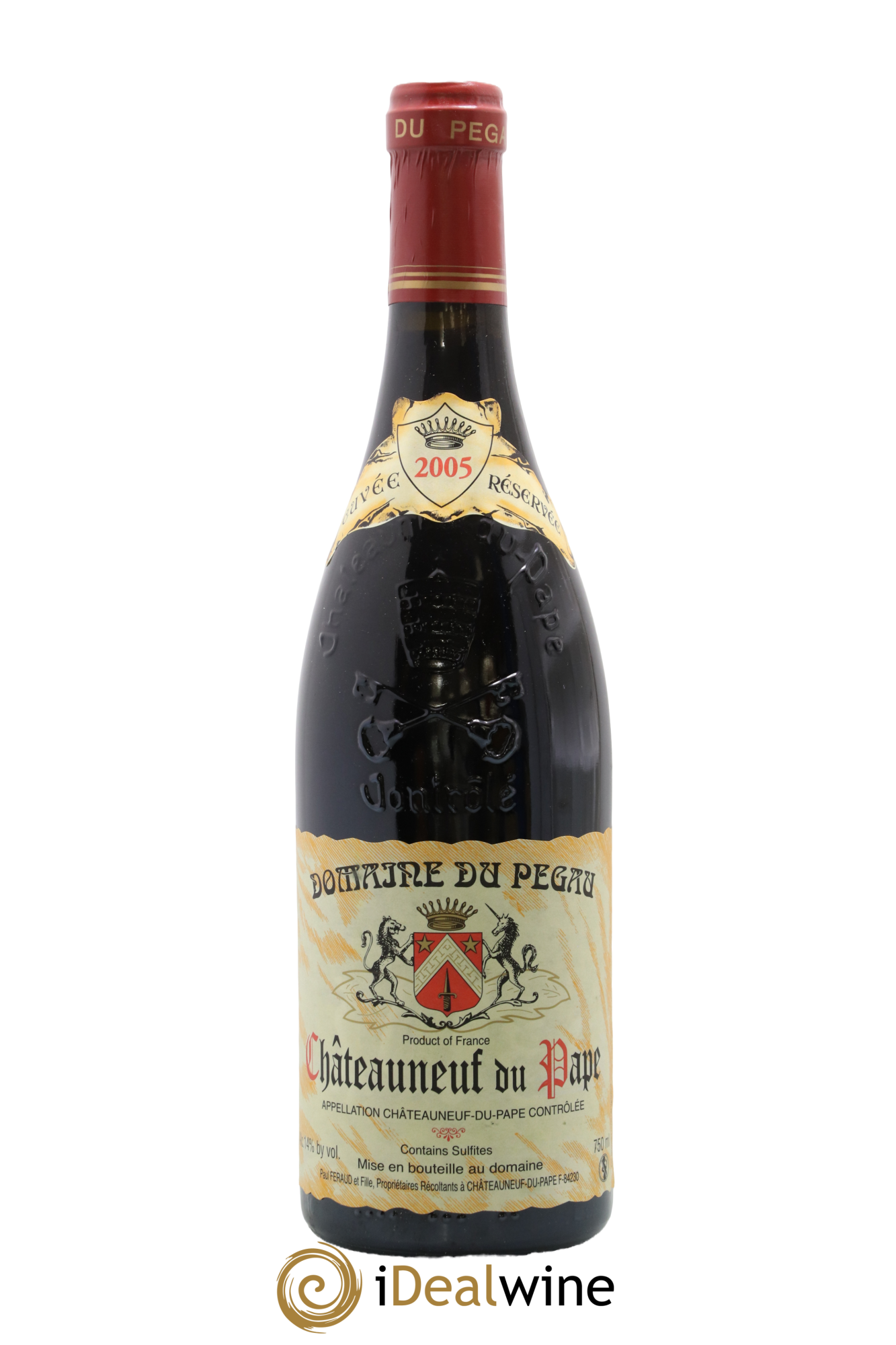 Châteauneuf-du-Pape Domaine du Pégau Cuvée Réservée Paul et Laurence Féraud 2005 - Lot de 1 bouteille - 0