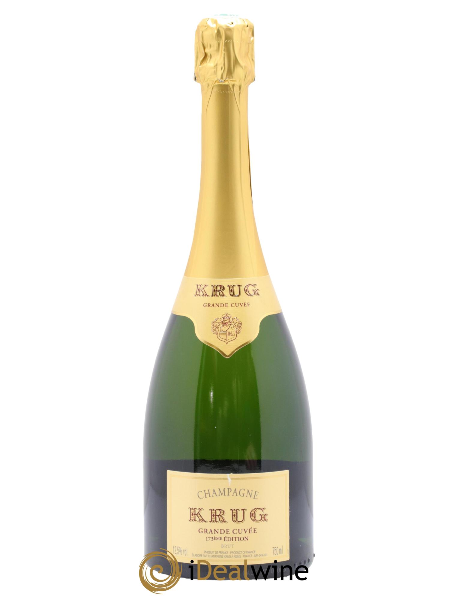 Grande Cuvée Brut - 173ème édition Krug - Lot of 1 bottle - 0