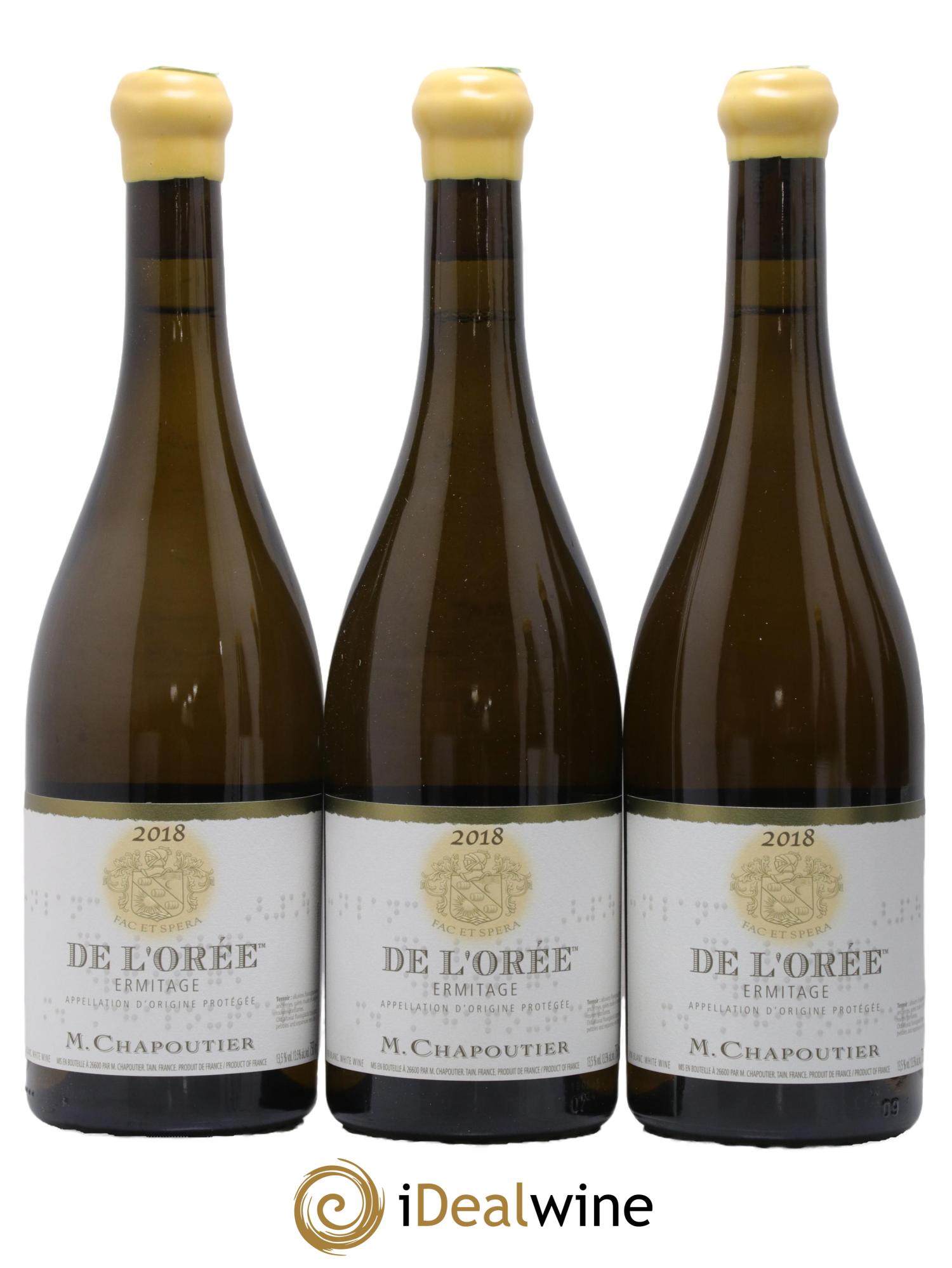 Hermitage Ermitage de l'Orée Chapoutier 2018 - Lot de 6 bouteilles - 1