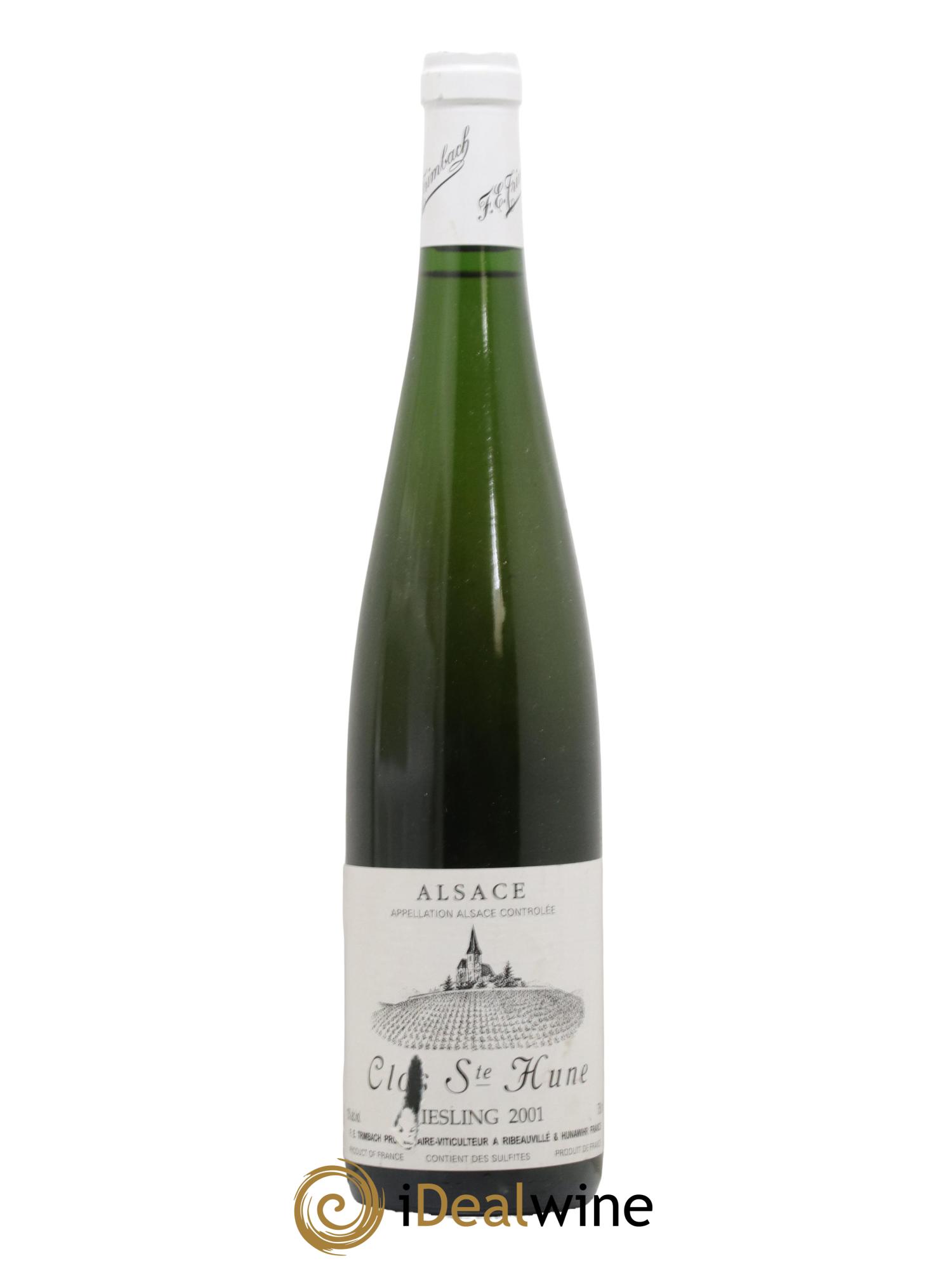 Alsace Riesling Clos Sainte-Hune Trimbach (Domaine) 2001 - Lot de 1 bouteille - 0