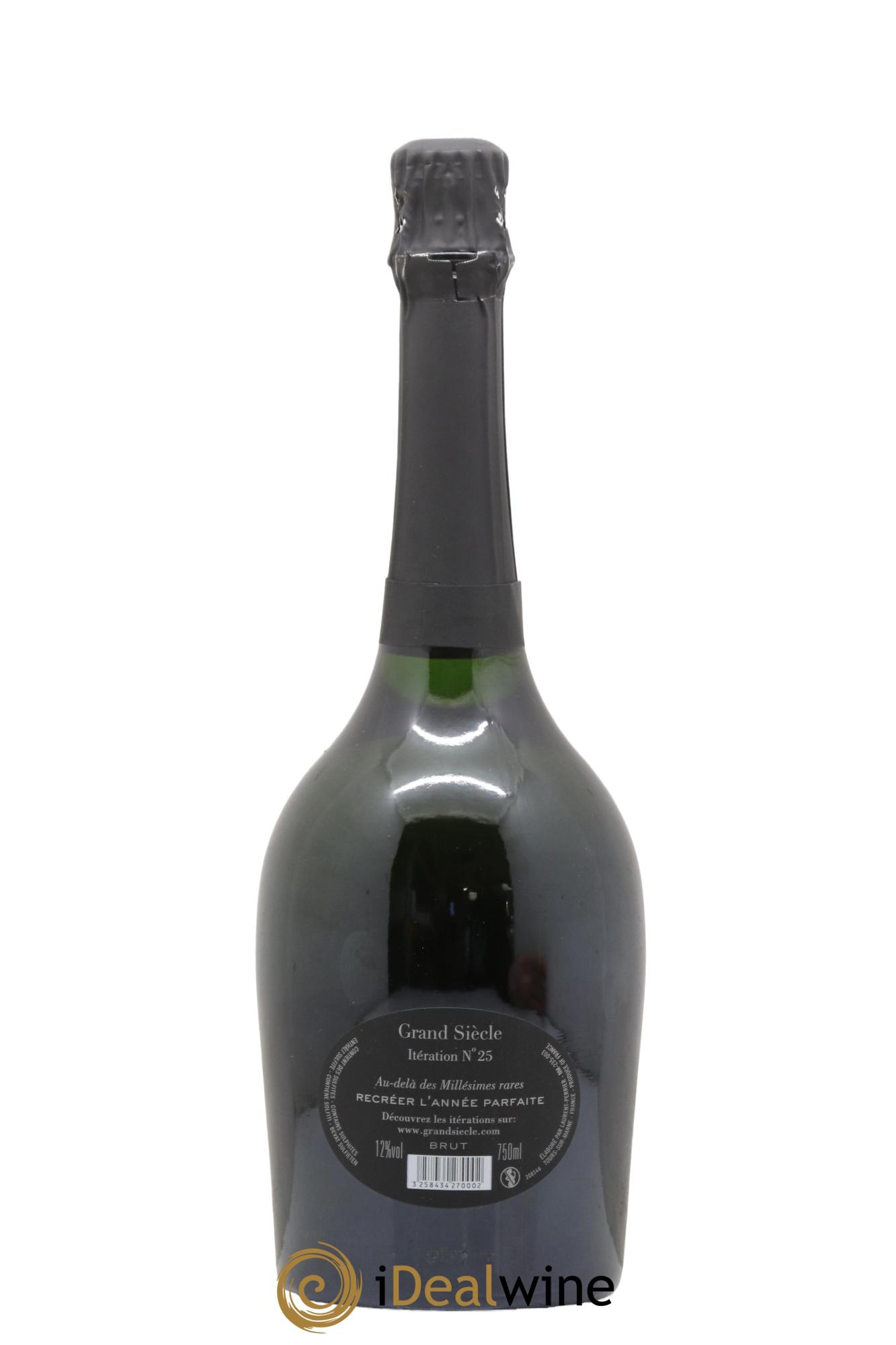 Grand Siècle Itération 25  Laurent Perrier - Lot de 1 bouteille - 1