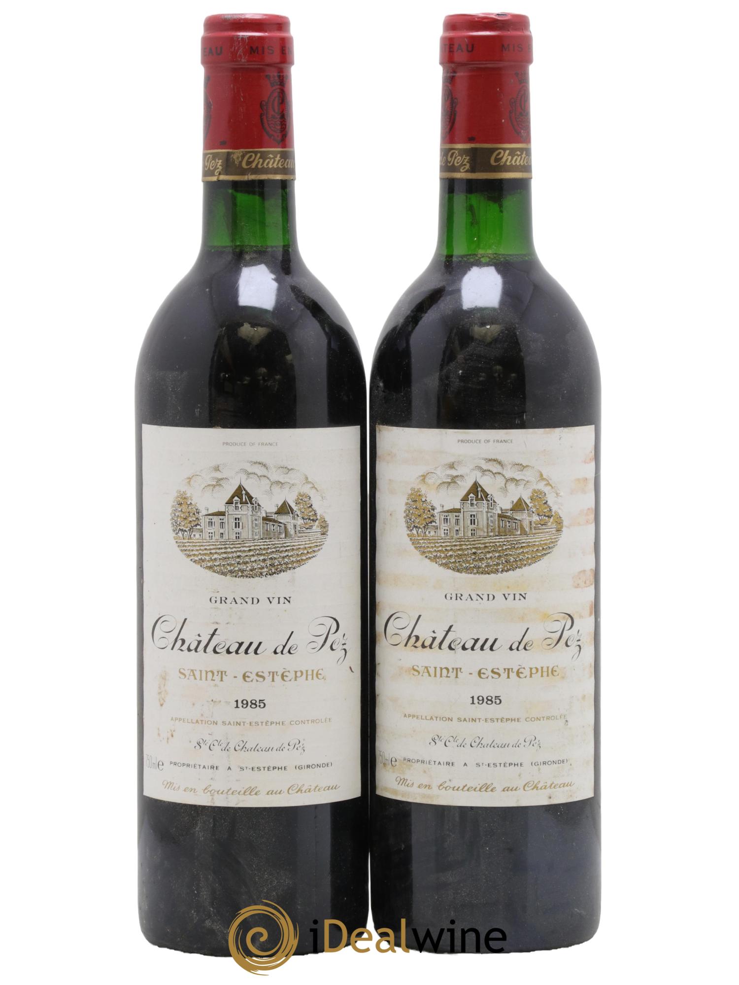 Château de Pez 1985 - Lot de 2 bouteilles - 0