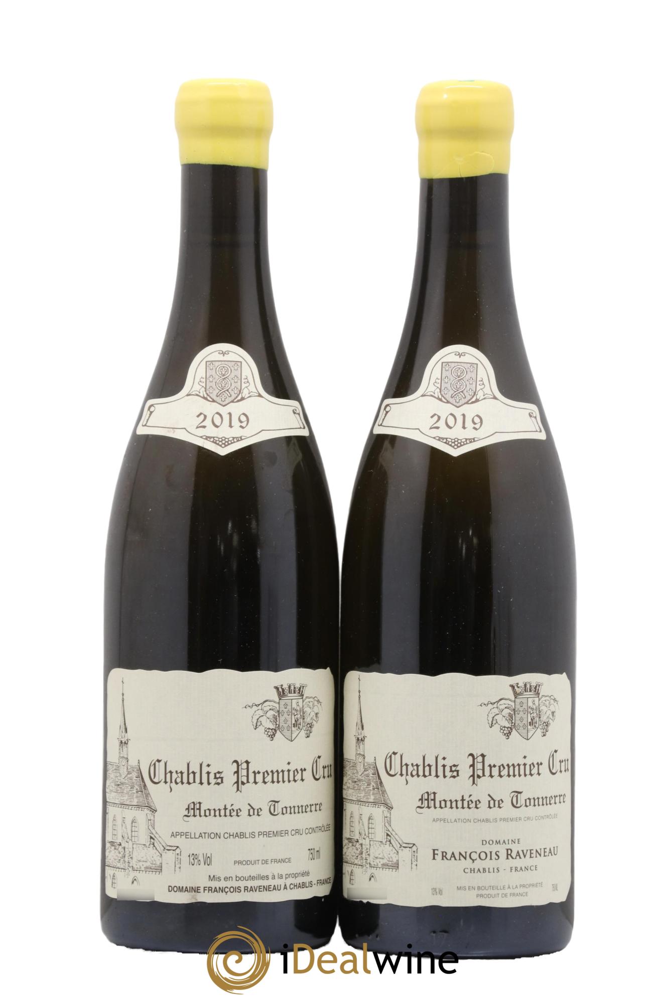 Chablis 1er Cru Montée de Tonnerre Raveneau (Domaine) 2019 - Lot de 2 bouteilles - 0