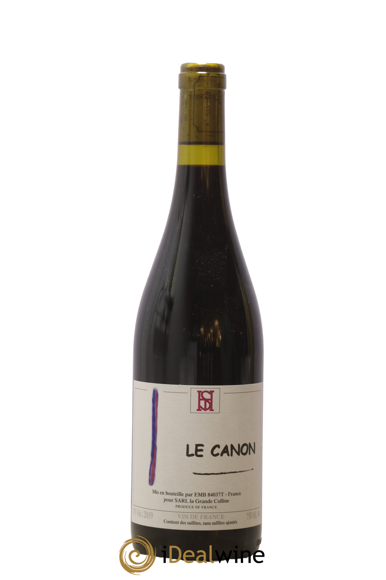 Vin de France Le Canon Hirotake Ooka - Domaine La Grande Colline 2019 - Lot de 1 bouteille - 0
