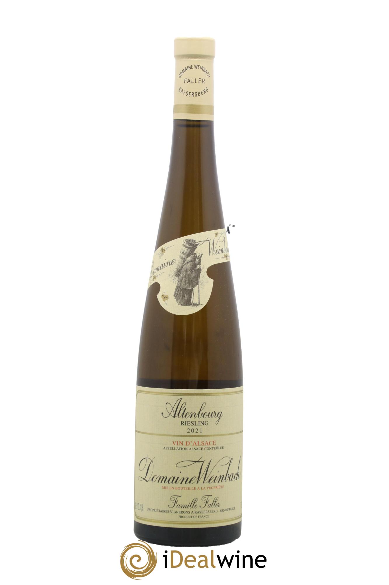 Alsace Riesling Altenbourg Weinbach (Domaine)  2021 - Lot of 1 bottle - 0