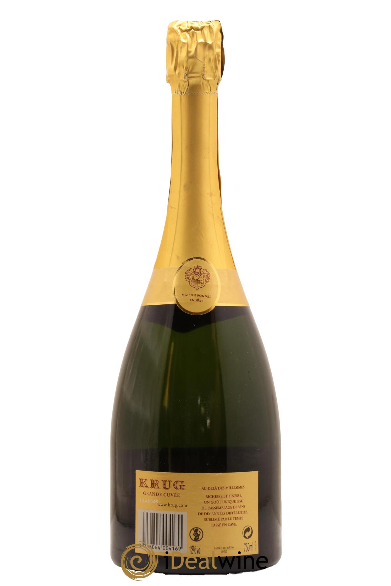 Grande Cuvée - 161ème édition Krug - Lot de 1 bouteille - 1