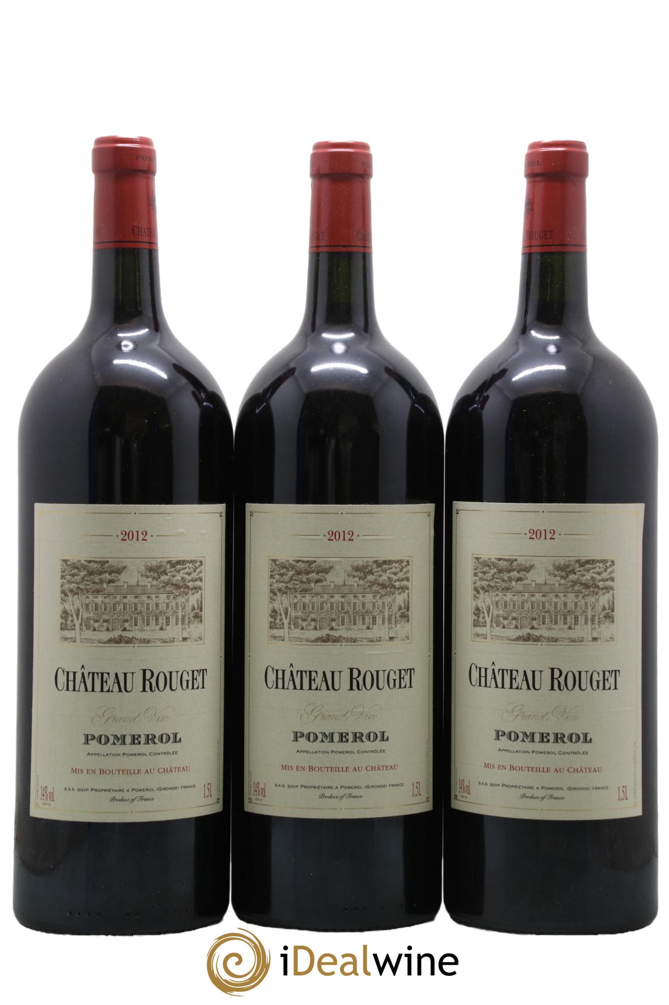 Château Rouget 2012 - Lot of 6 magnums - 1