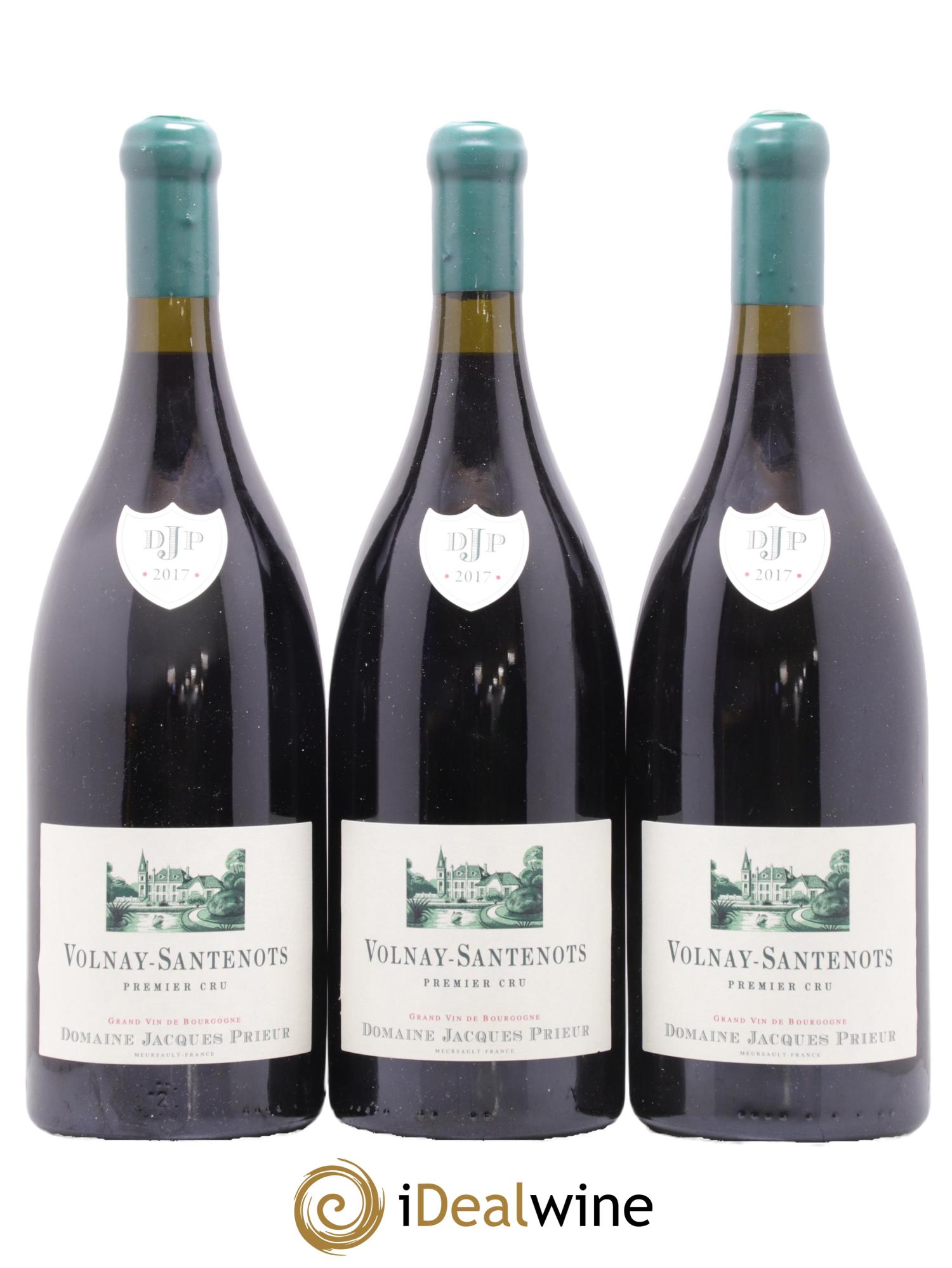 Volnay 1er Cru Santenots Jacques Prieur (Domaine) 2017 - Lot de 3 magnums - 0
