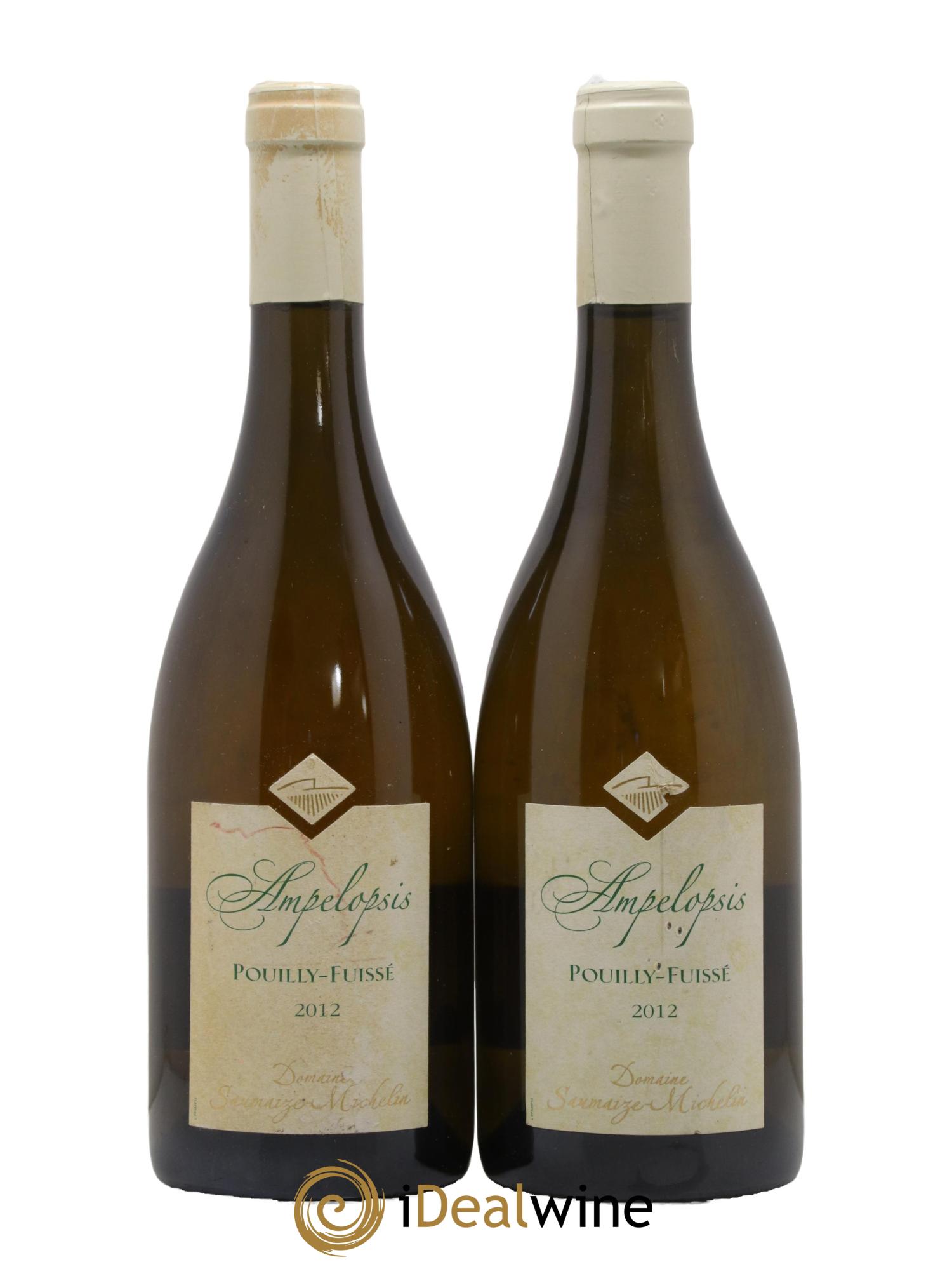 Pouilly-Fuissé Ampelopsis Robert Saumaize-Michelin (Domaine) 2012 - Lot de 2 bouteilles - 0