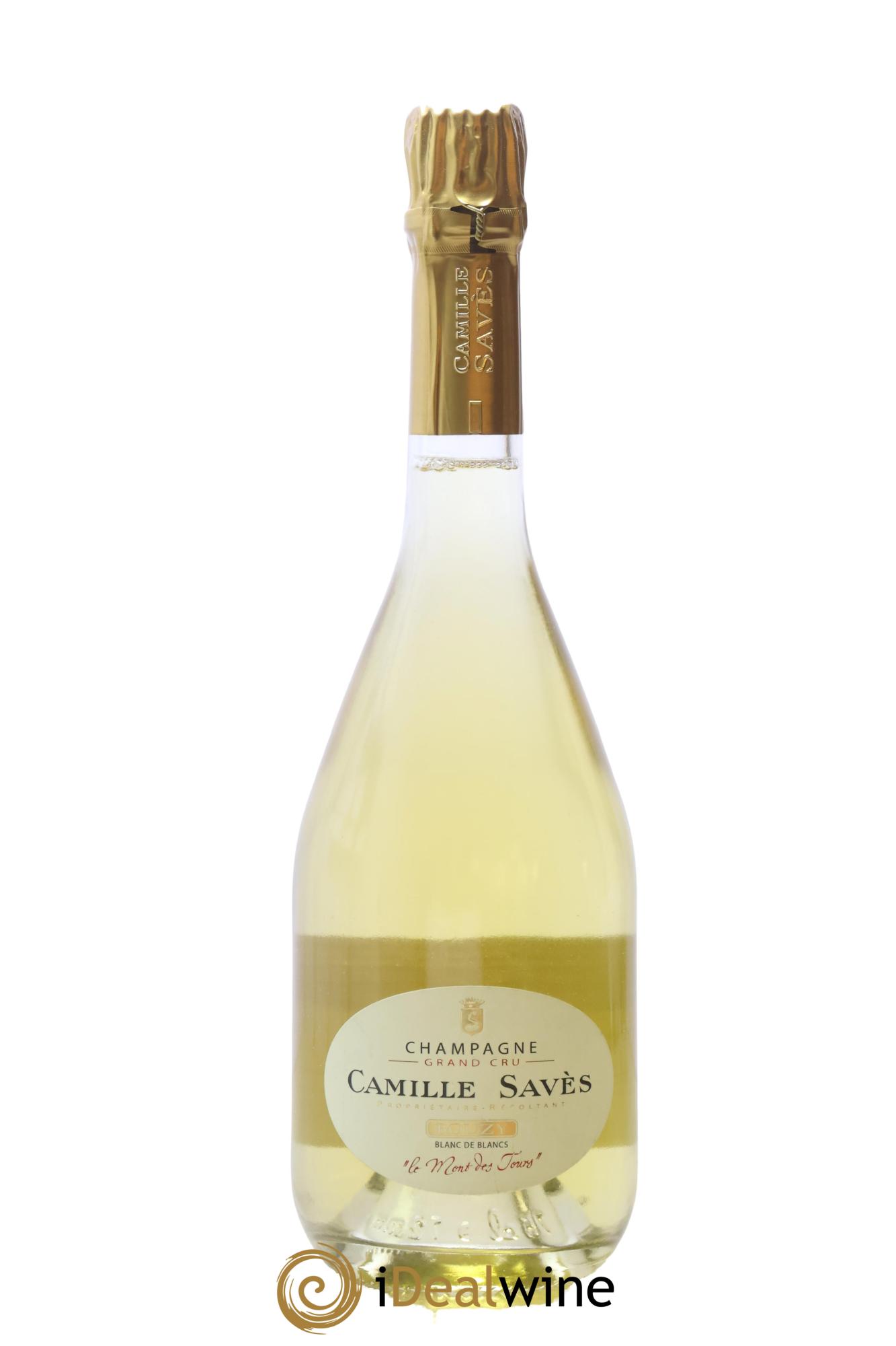 Champagne Grand Cru Le Mont De Tours Camille Savès - Lot de 1 bouteille - 0