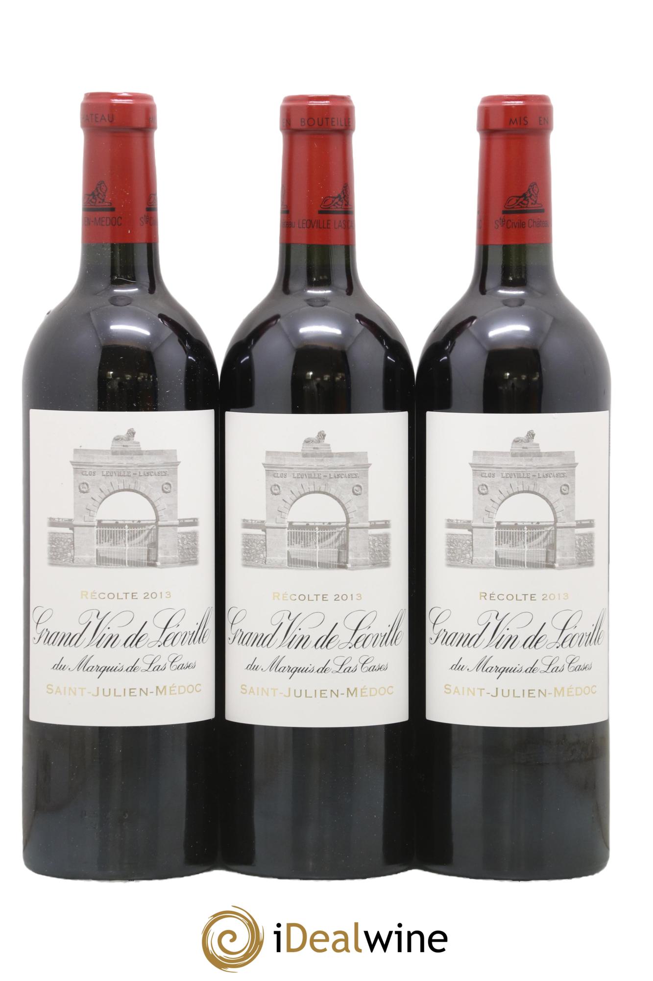 Château Léoville Las Cases 2ème Grand Cru Classé 2013 - Lot de 6 bouteilles - 3