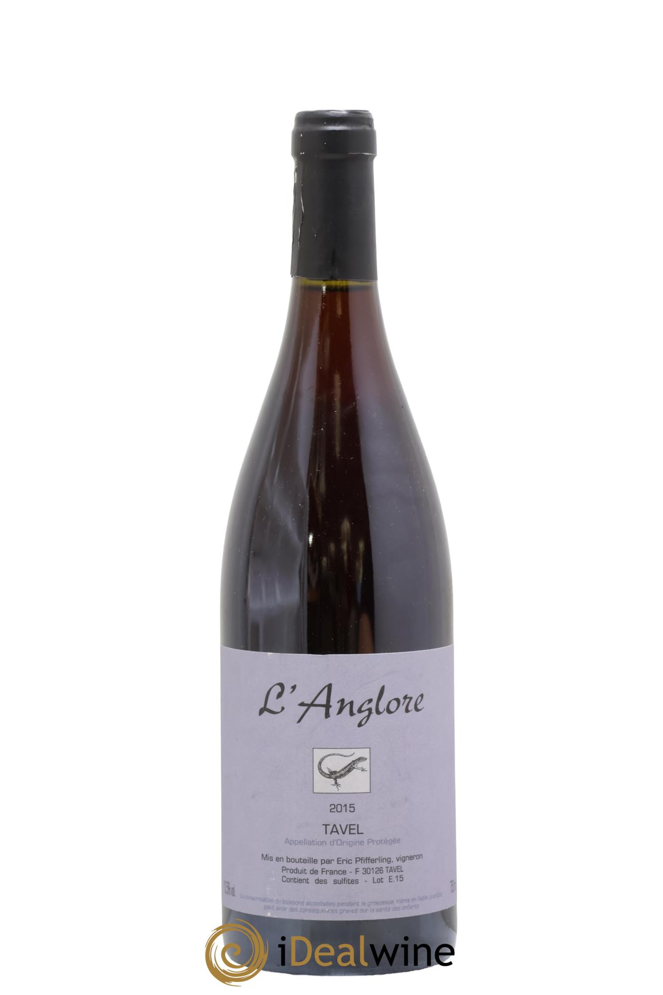 Tavel L'Anglore 2015 - Lot de 1 bouteille - 0