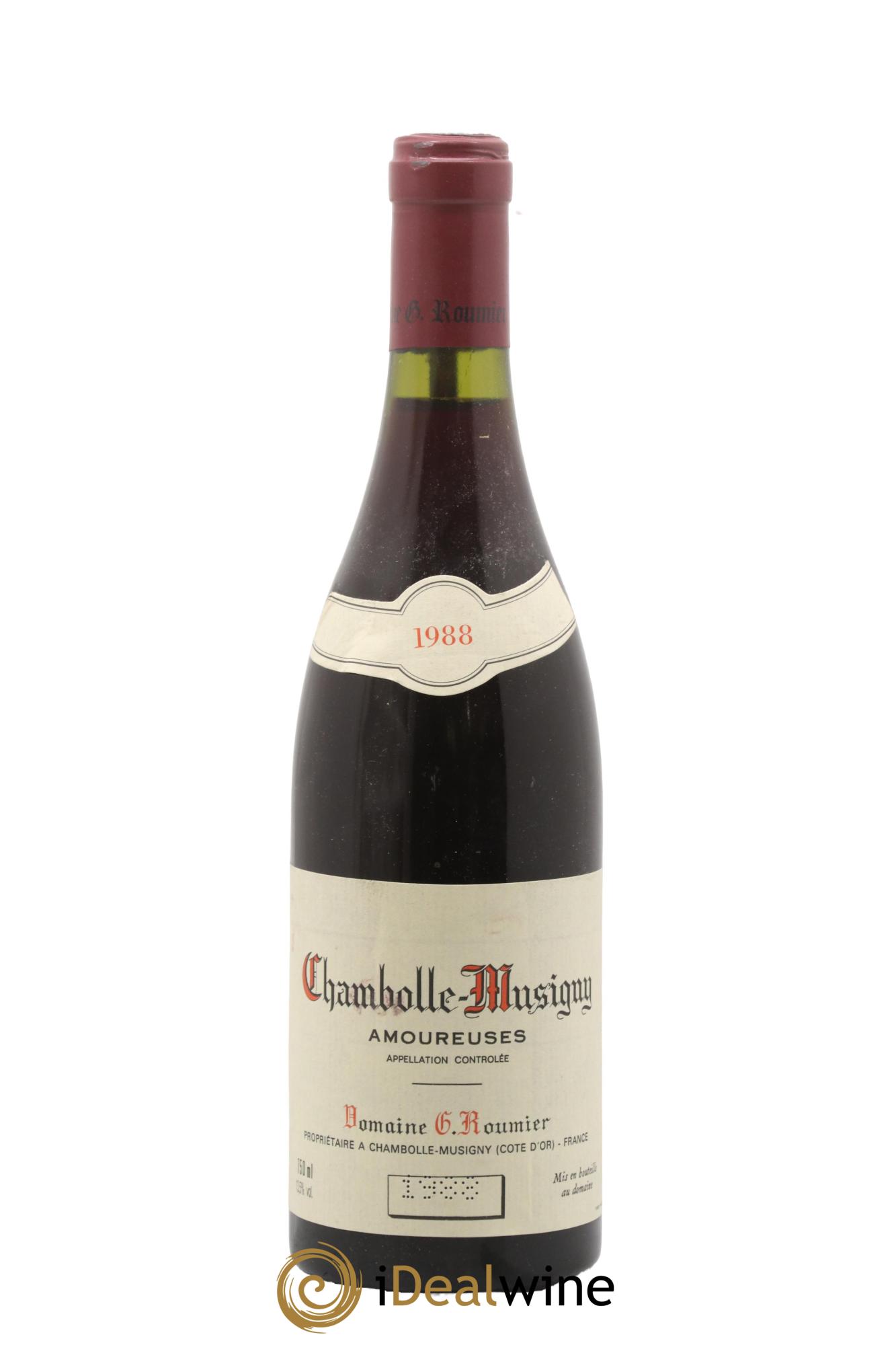 Chambolle-Musigny 1er Cru Les Amoureuses Georges Roumier (Domaine) 1988 - Lot de 1 bouteille - 0