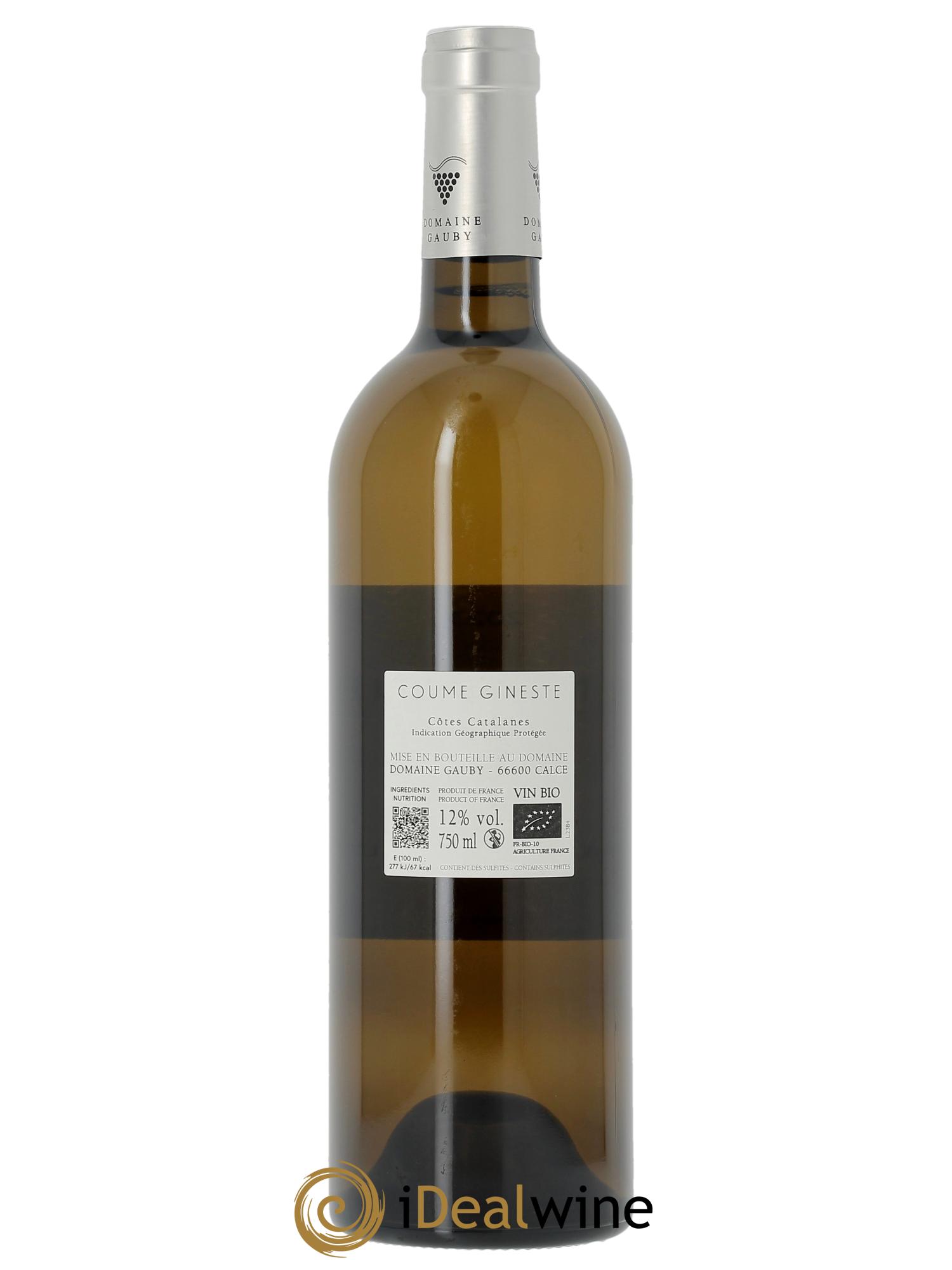 IGP Côtes Catalanes Coume Gineste Gauby (Domaine) 2023 - Posten von 1 Flasche - 1